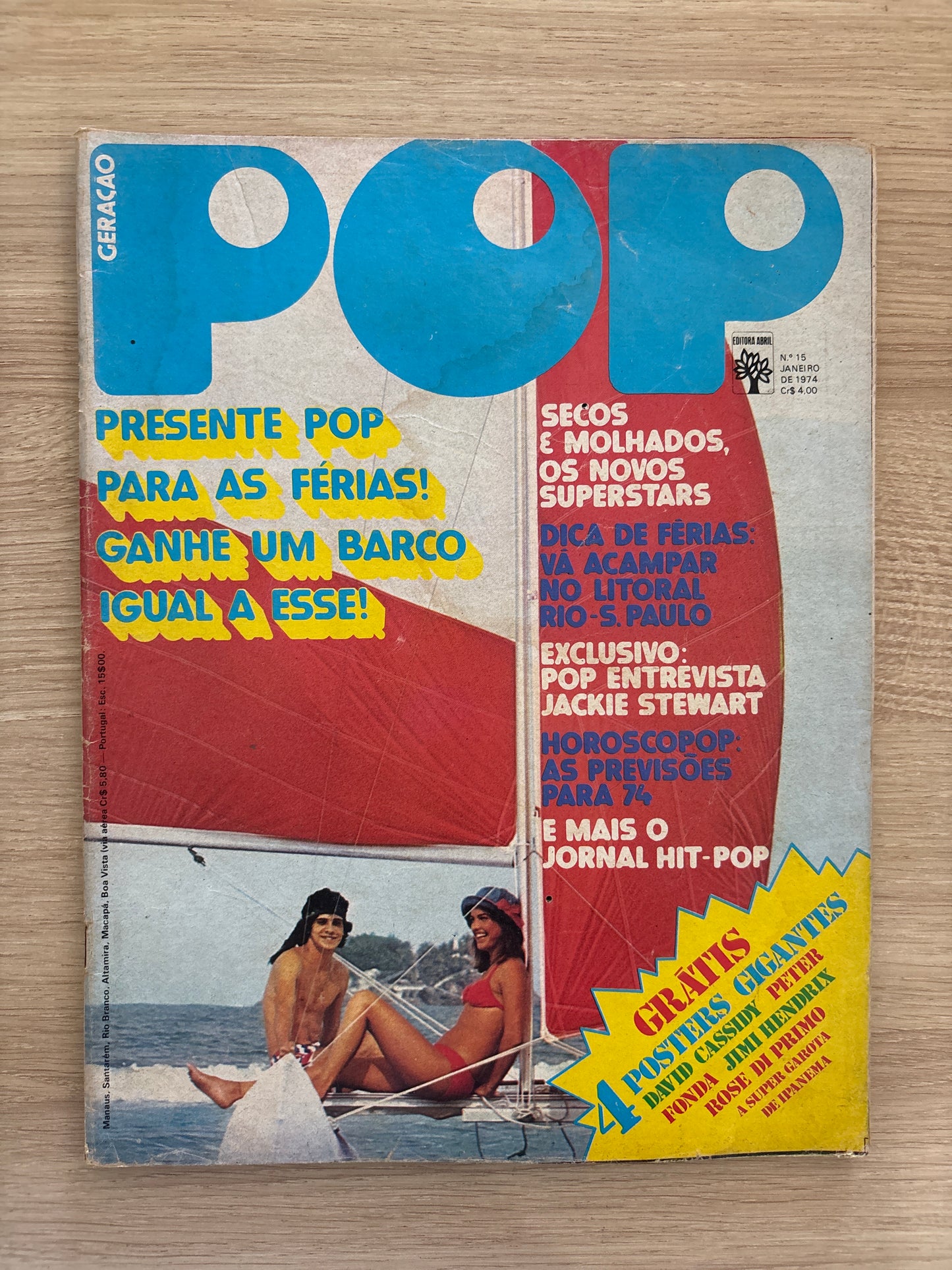 Revista Geração Pop 15 (1974)
