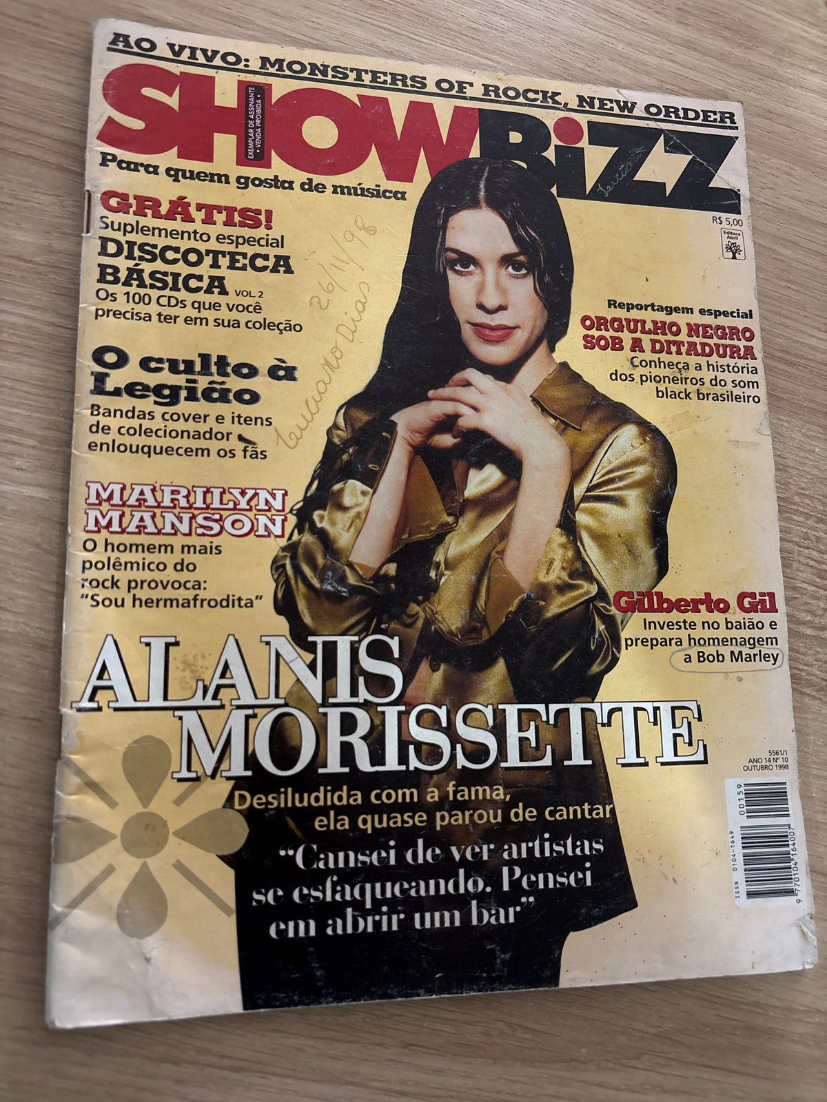 Revista Show Bizz 159 (1998)