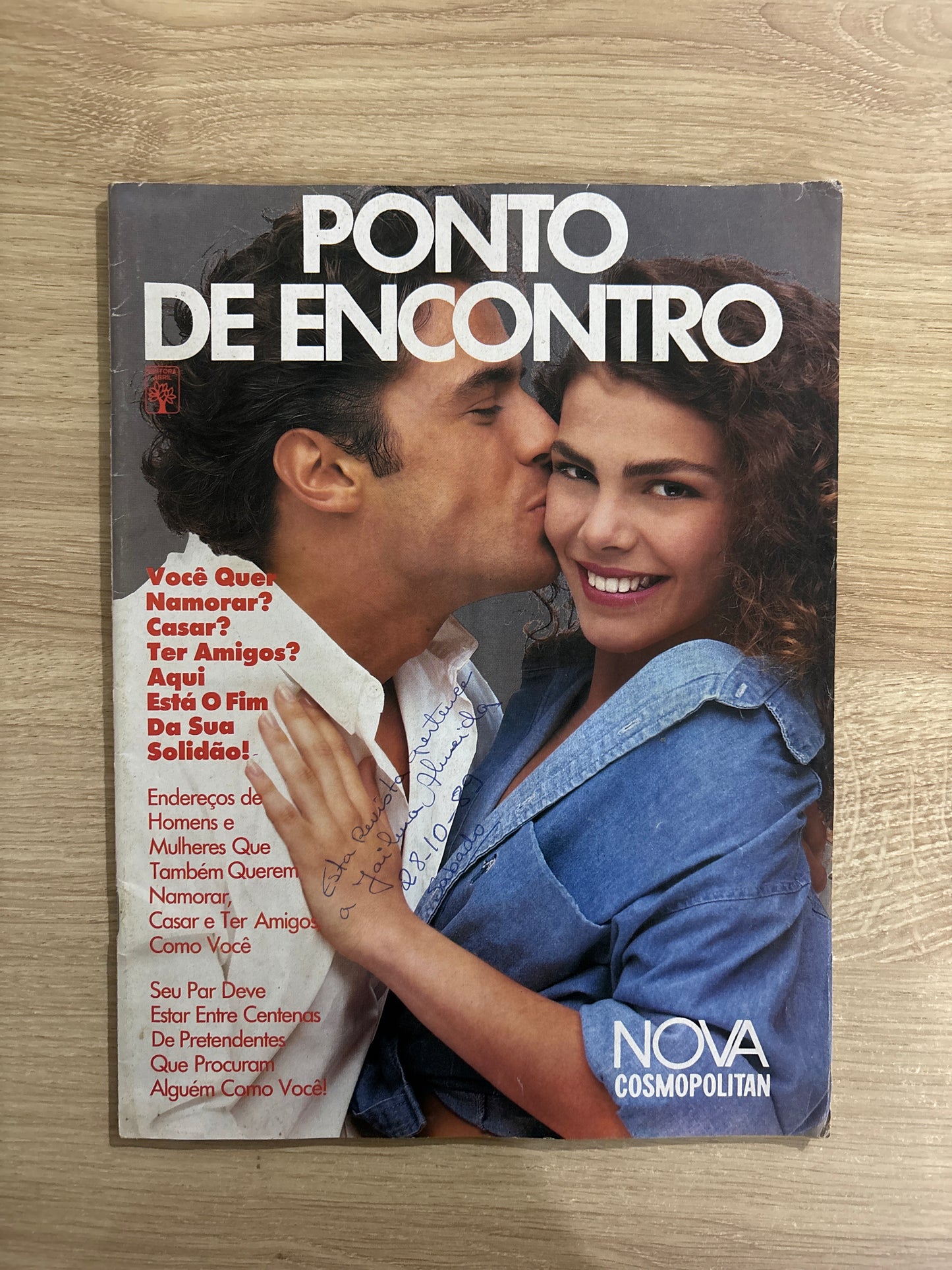 Revista Nova Cosmopolitan - Ponto de encontro (1989)