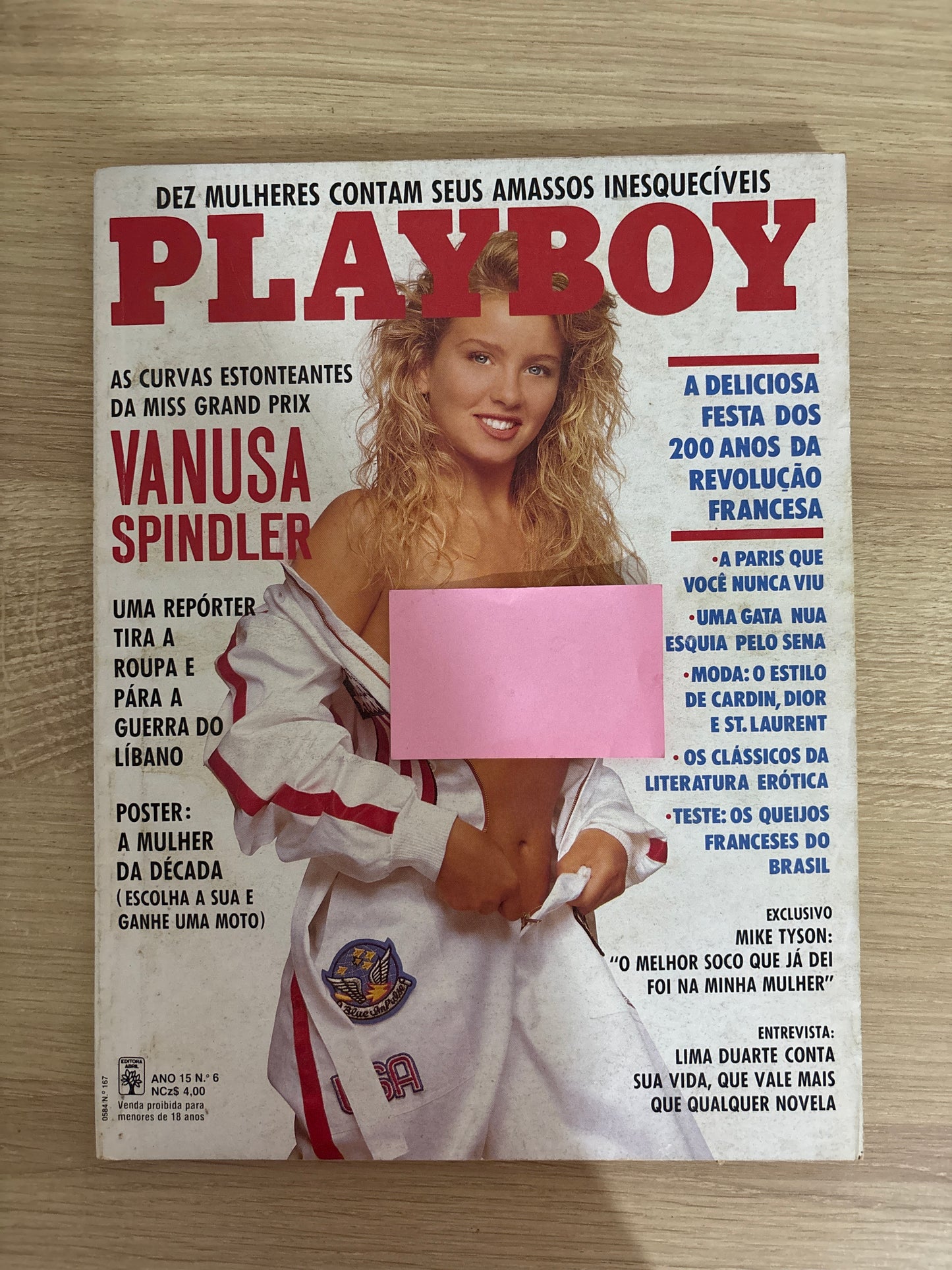 Revista Playboy 167 (1989)