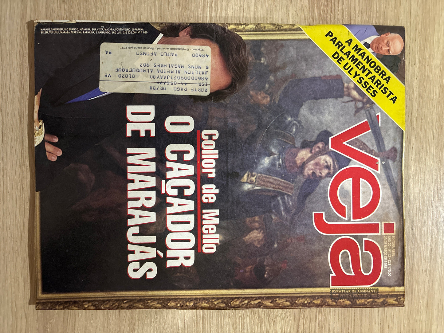 Revista Veja 1020 (1988)