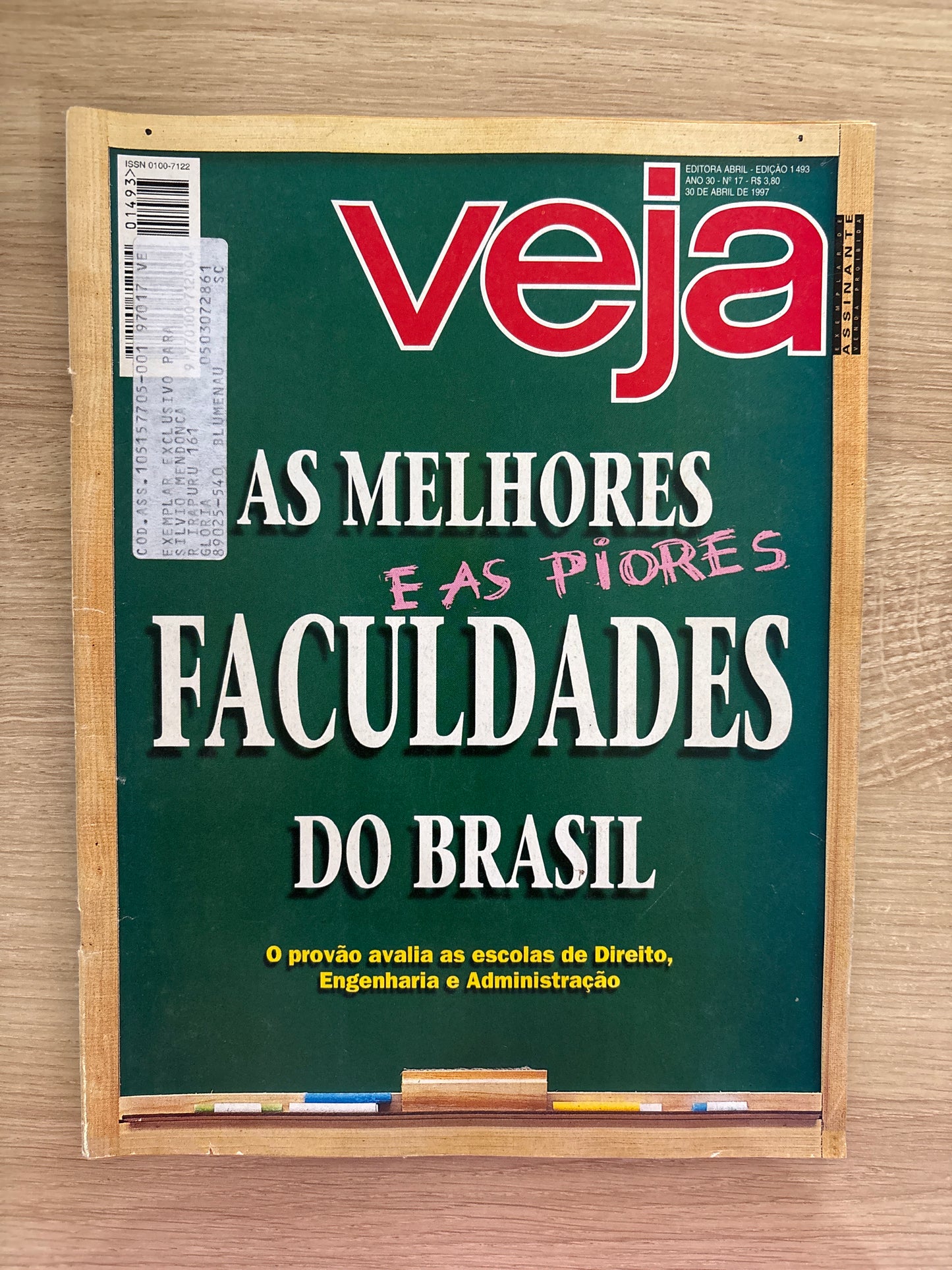 Revista Veja 1493 (1997)