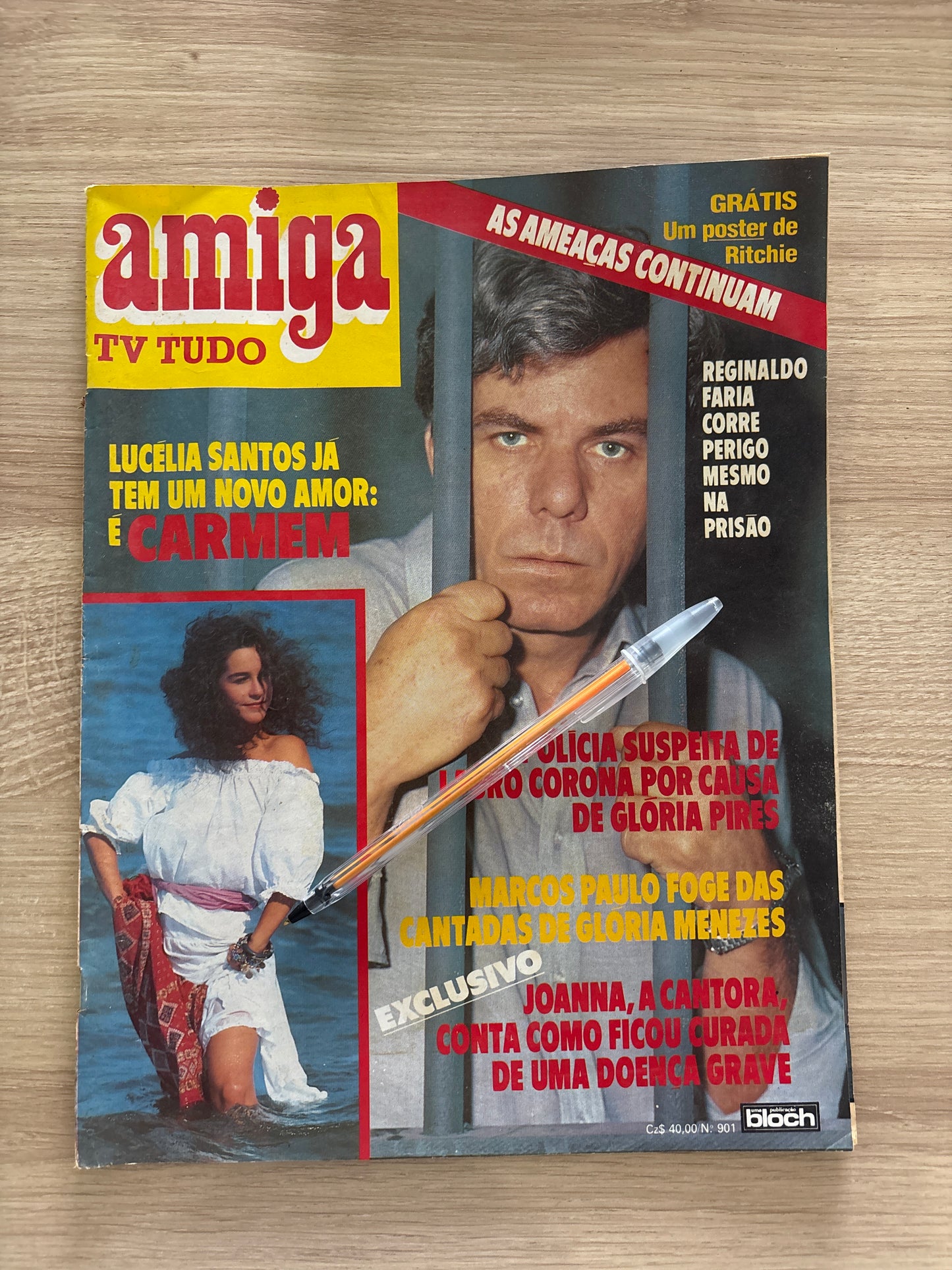 Revista Amiga Tv Tudo 901 (1987)
