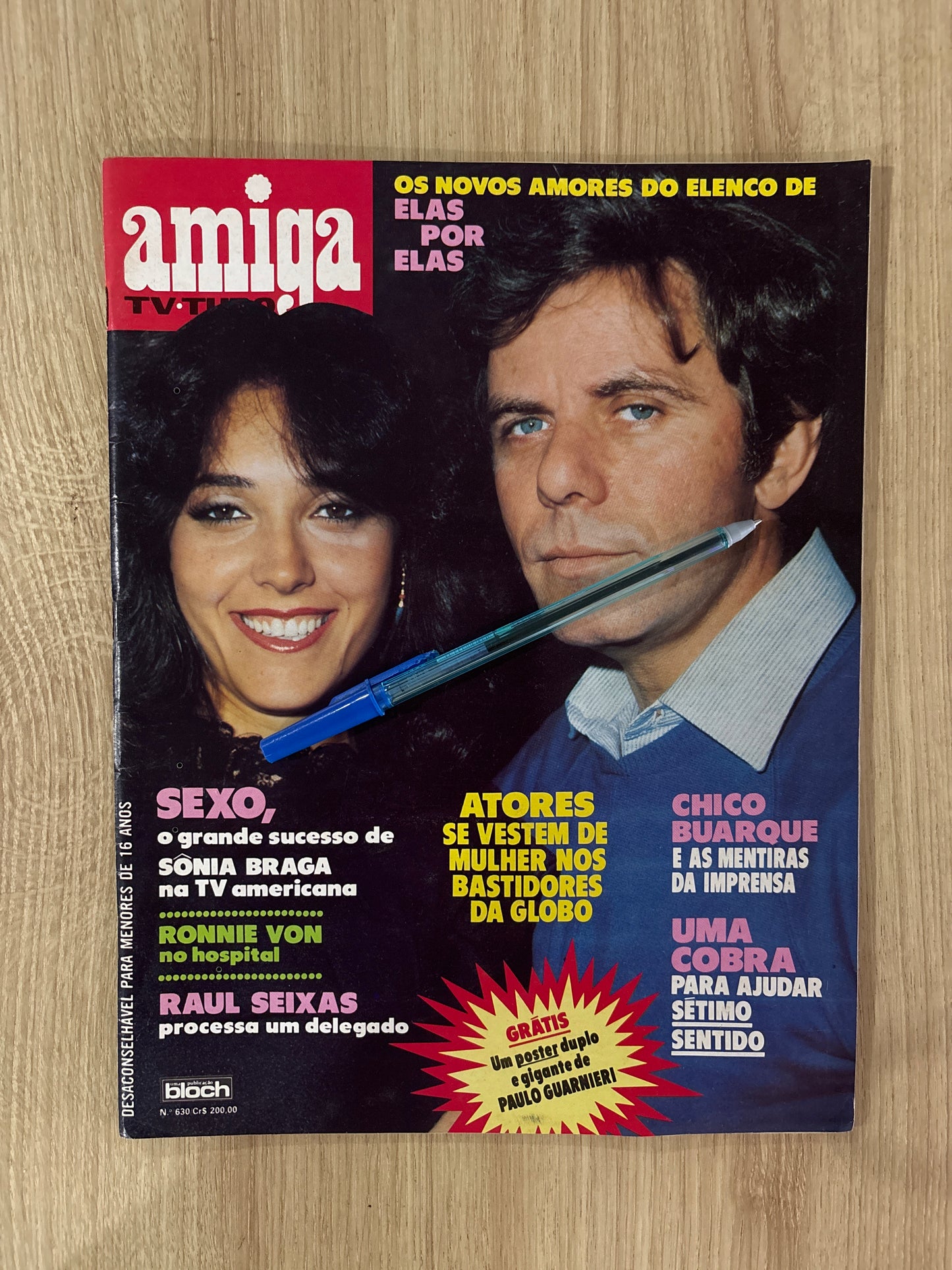 Revista Amiga Tv Tudo 630 (1982)