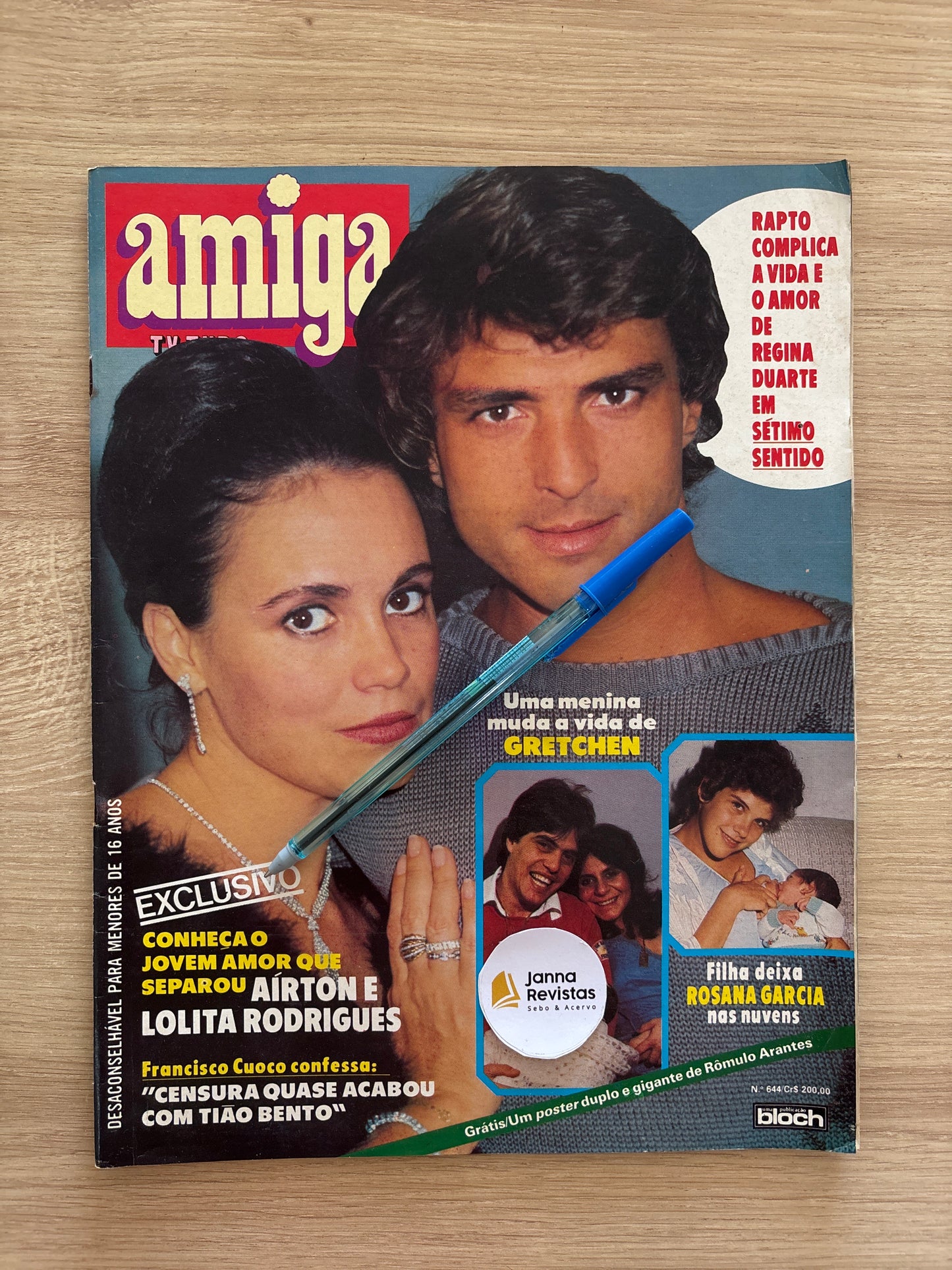 Revista Amiga Tv Tudo 644 (1982)