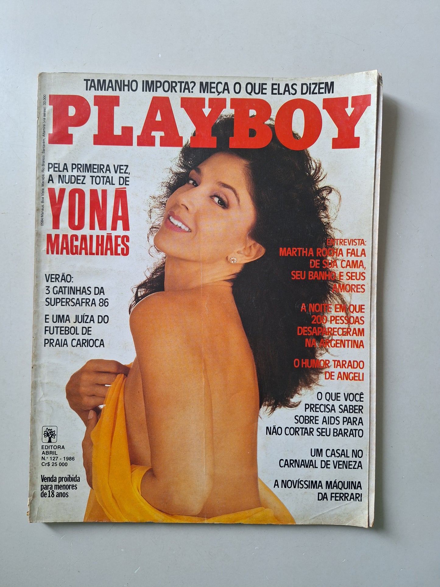 Revista Playboy 127 (1986)