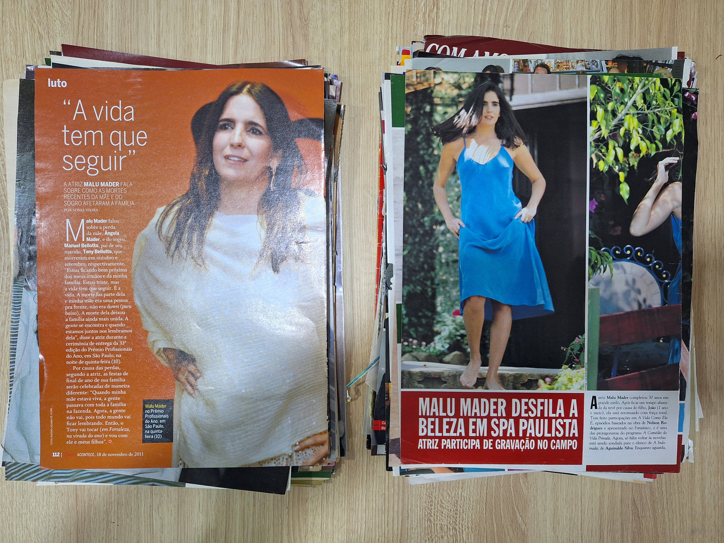 Malu Mader - Material de revista