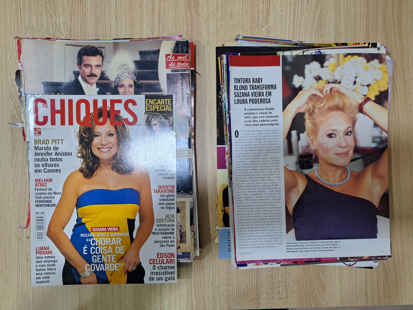Susana Vieira Material de revista
