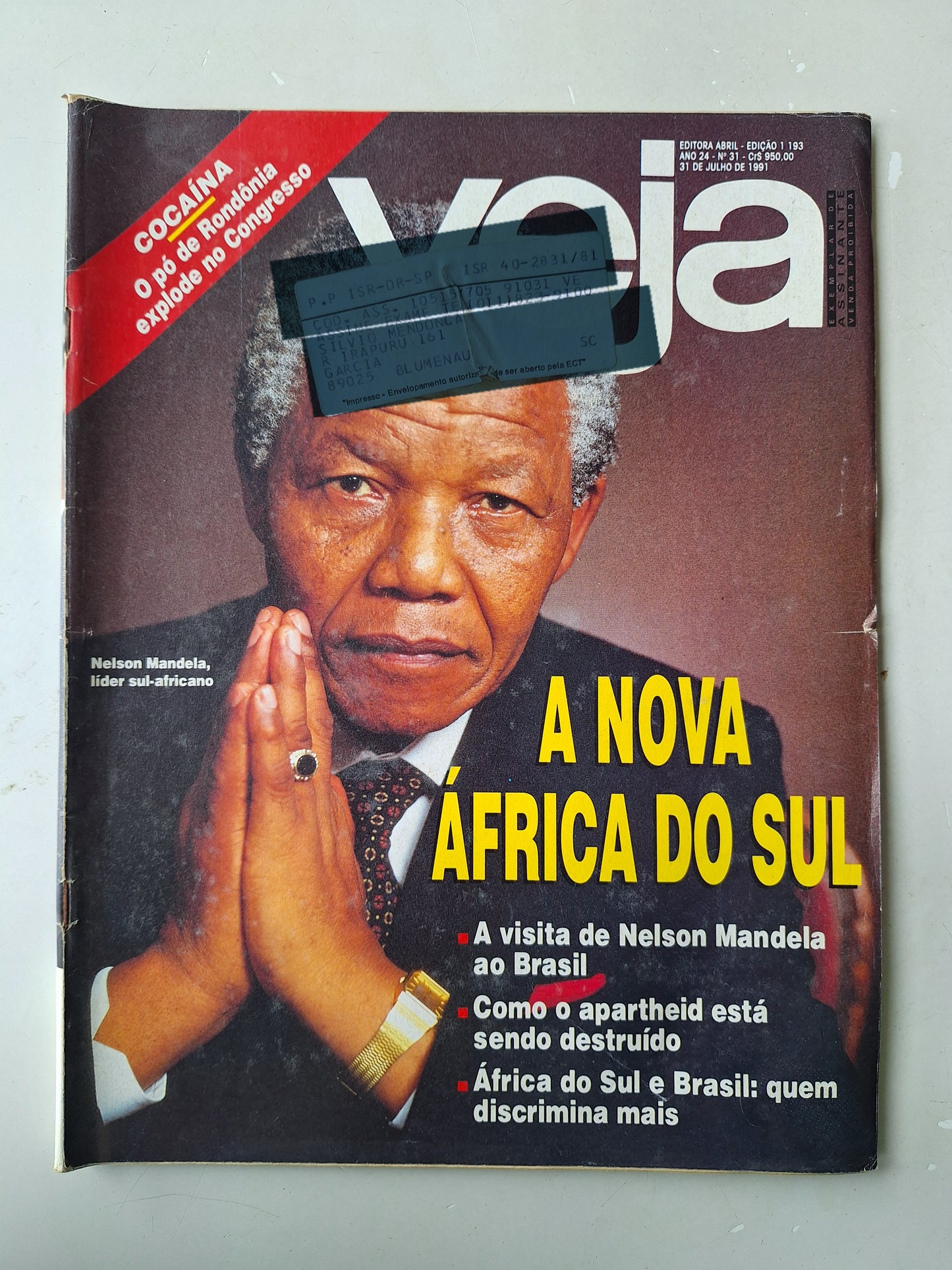 Revista Veja N° 1193