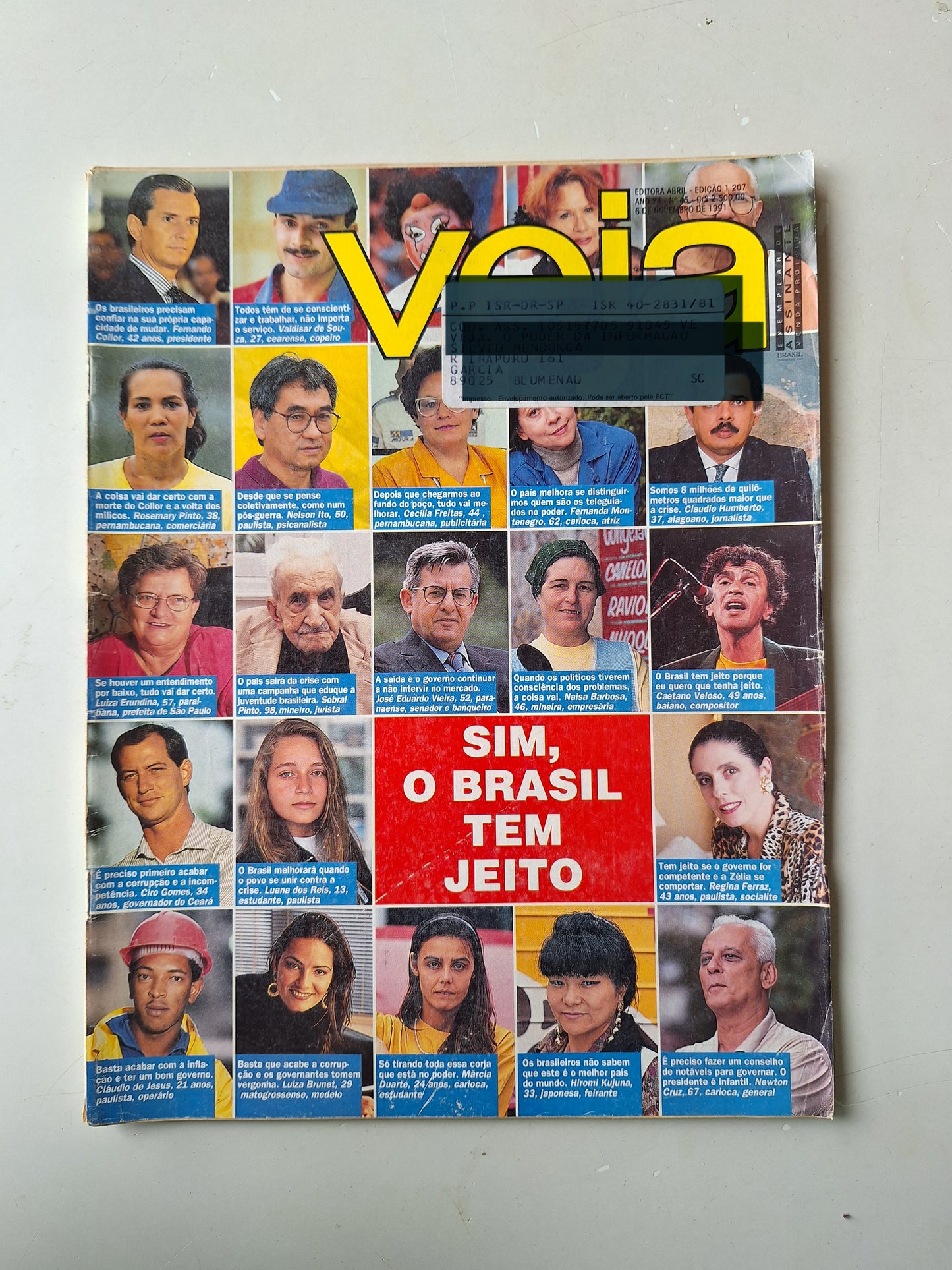 Revista Veja N° 1207