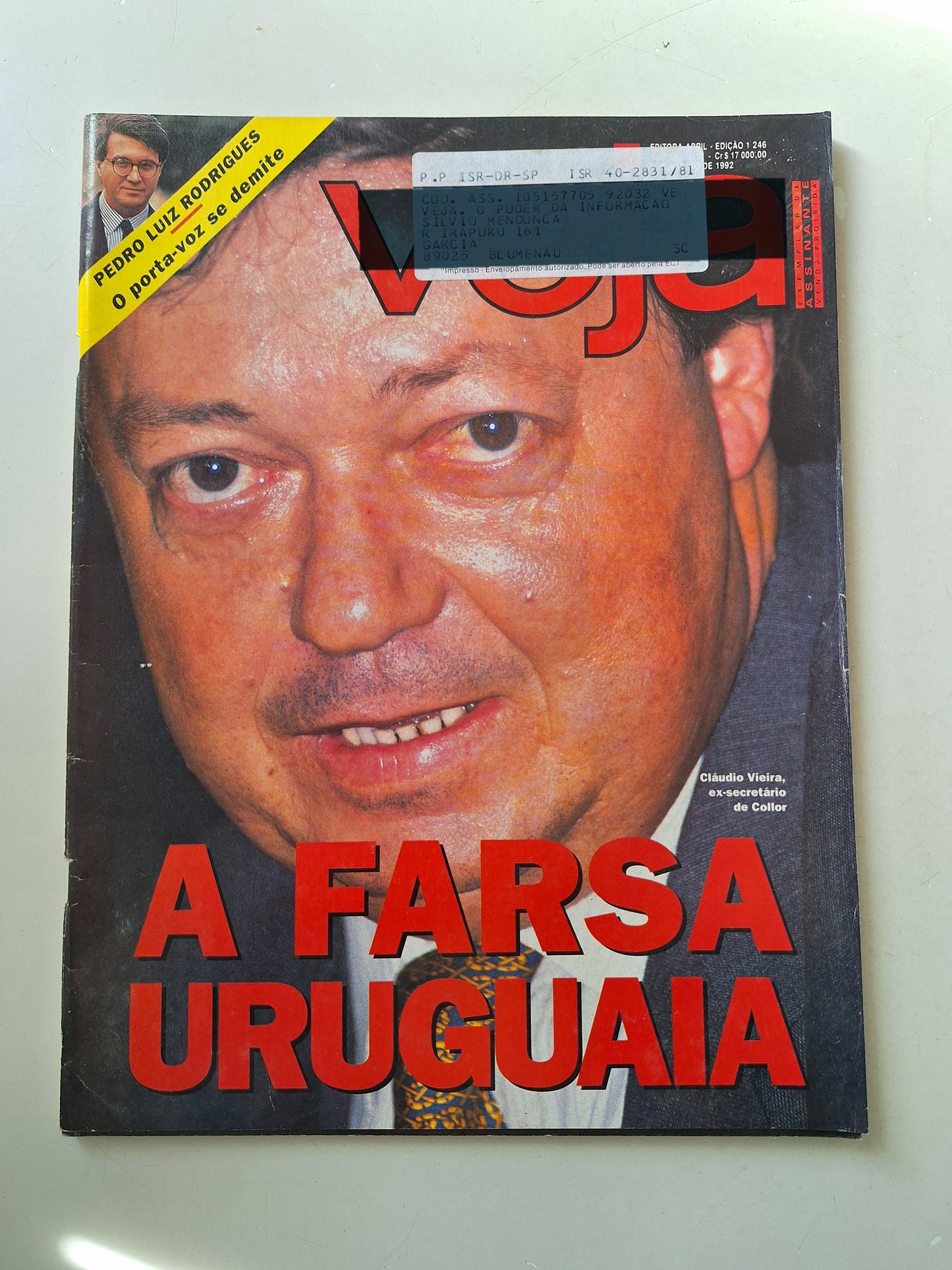 Revista Veja N° 1246 (1992)