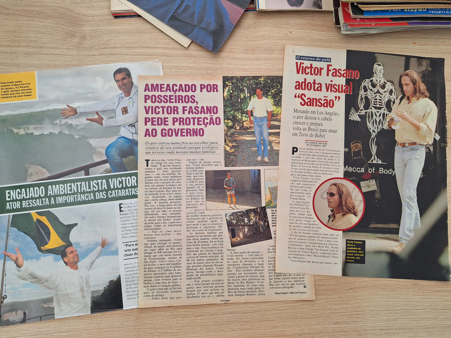 Victor Fasano - Material de Revistas