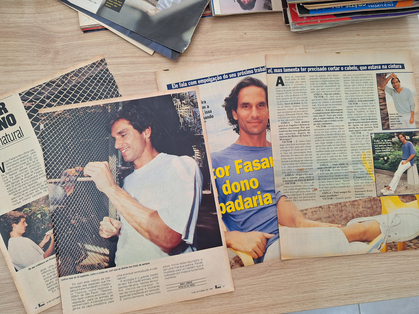 Victor Fasano - Material de Revistas