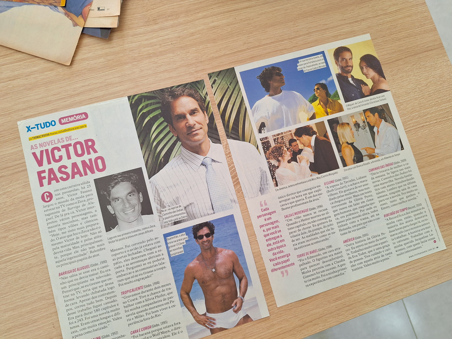 Victor Fasano - Material de Revistas