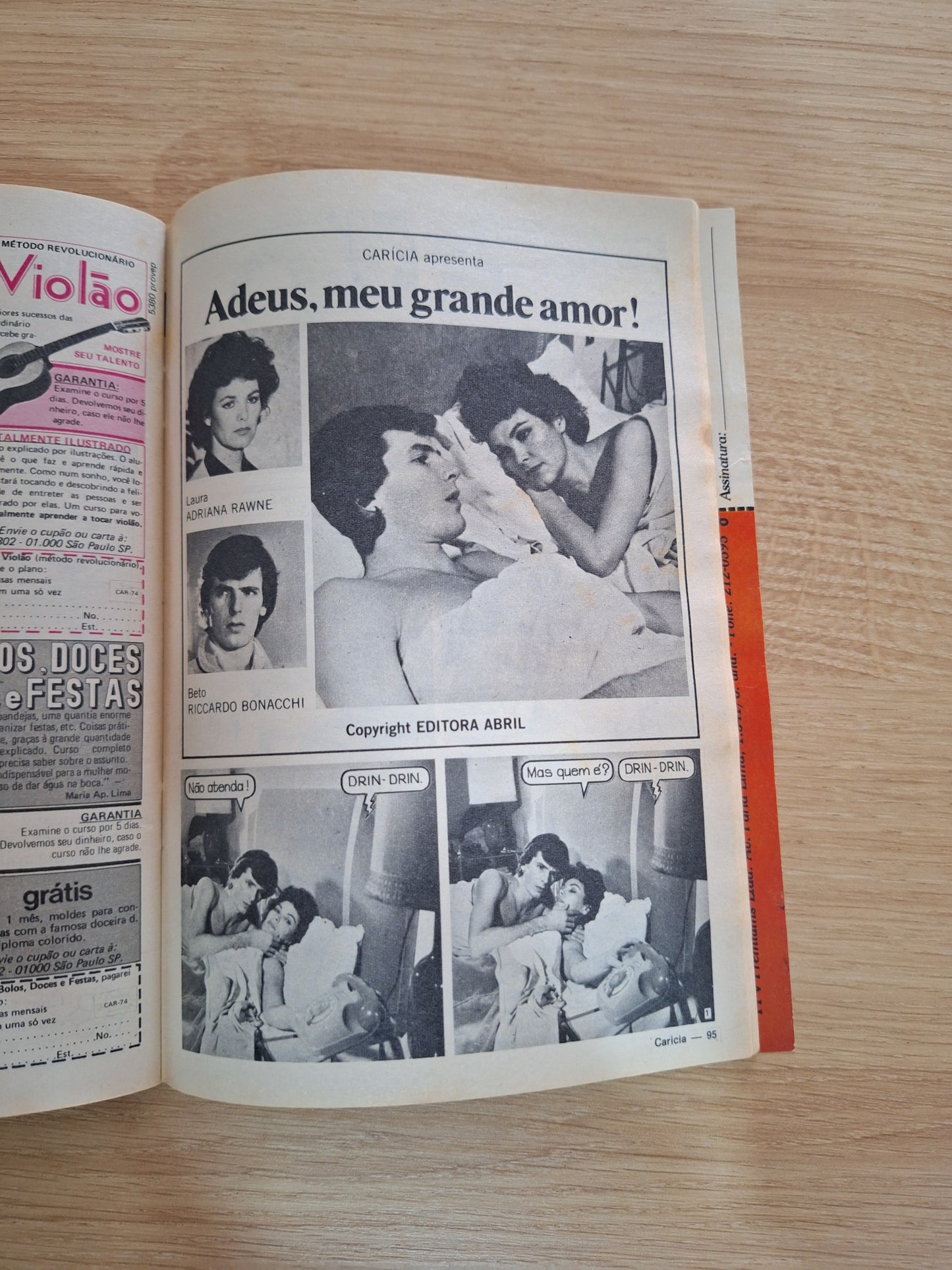 Revista Carícia N° 74 (1980)