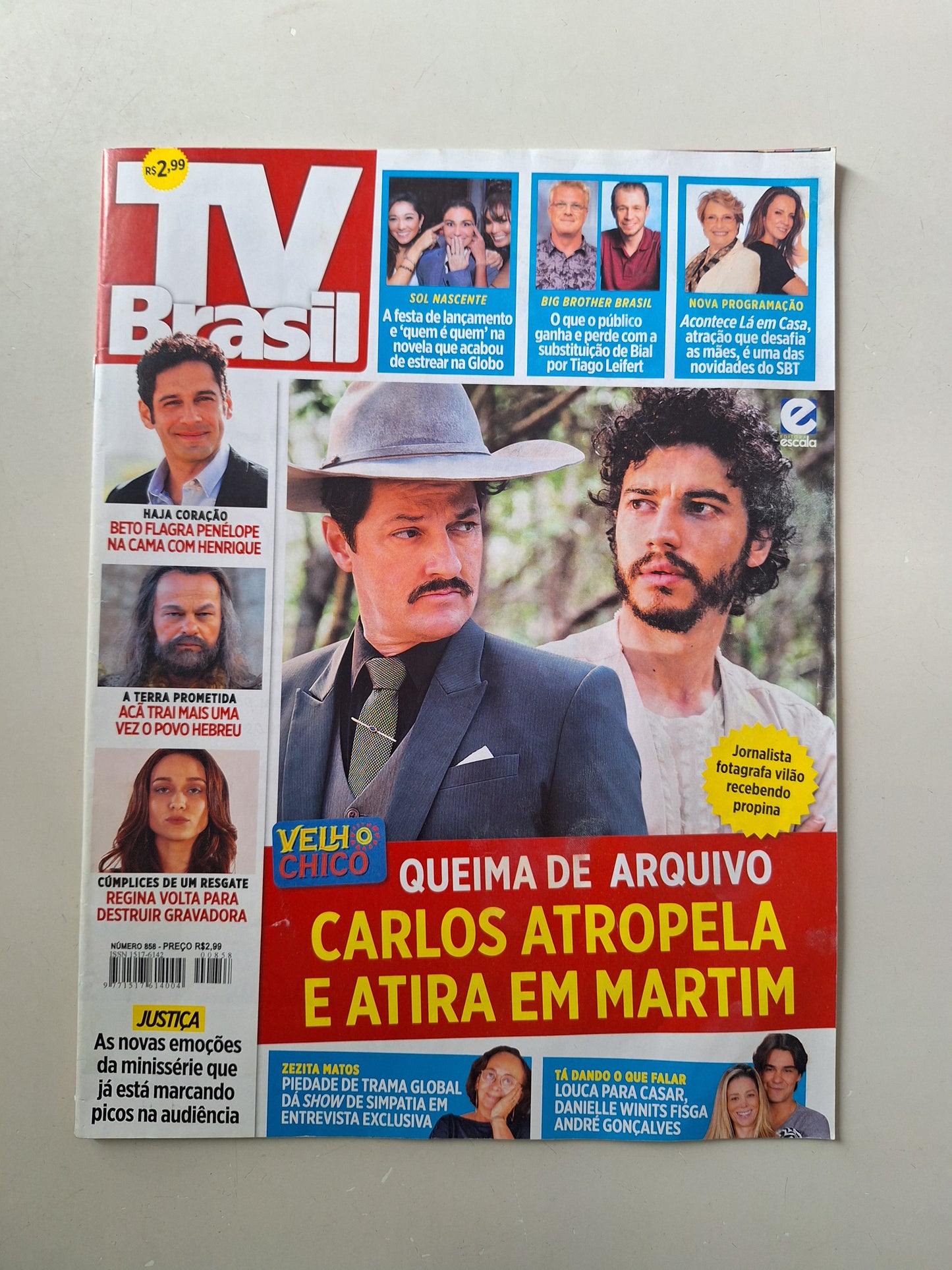 Revista Tv Brasil N° 858