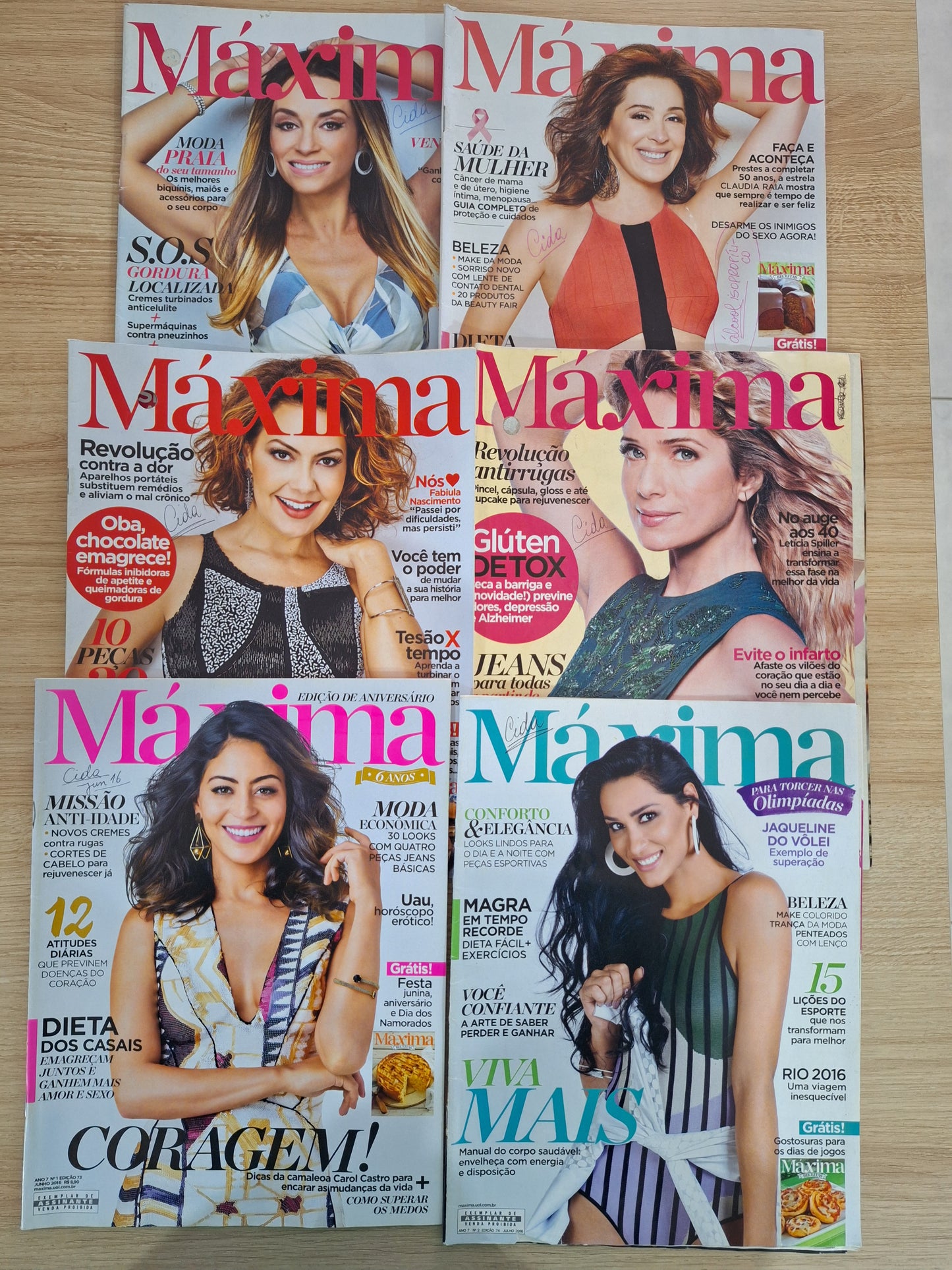Lote revista Máxima