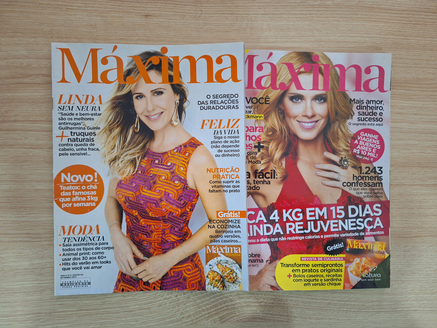 Lote revista Máxima