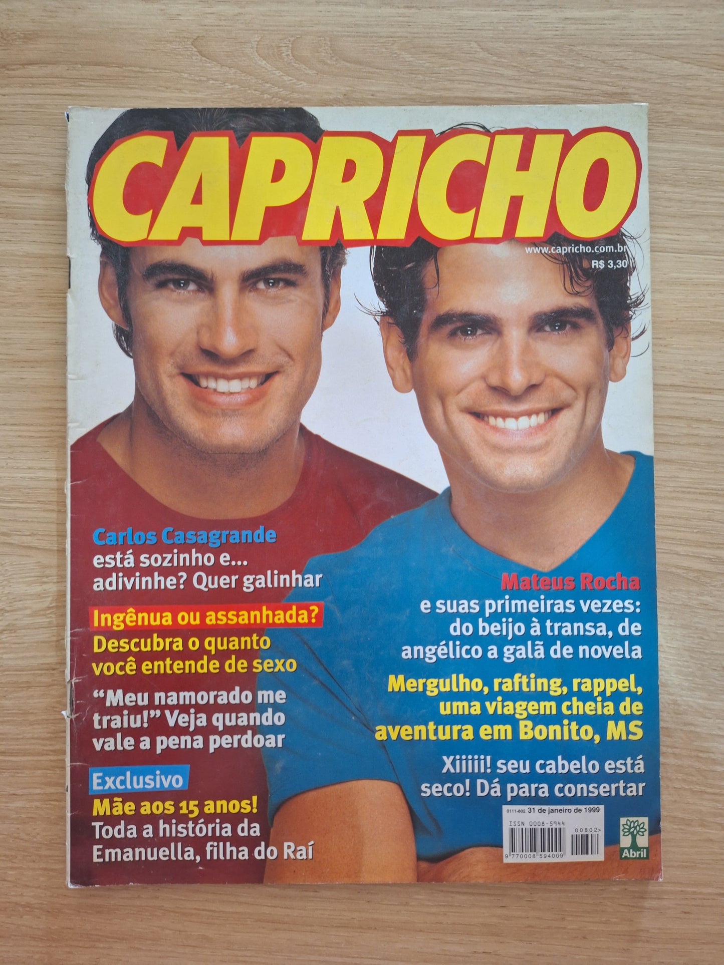 Revista Capricho 802 (1999)