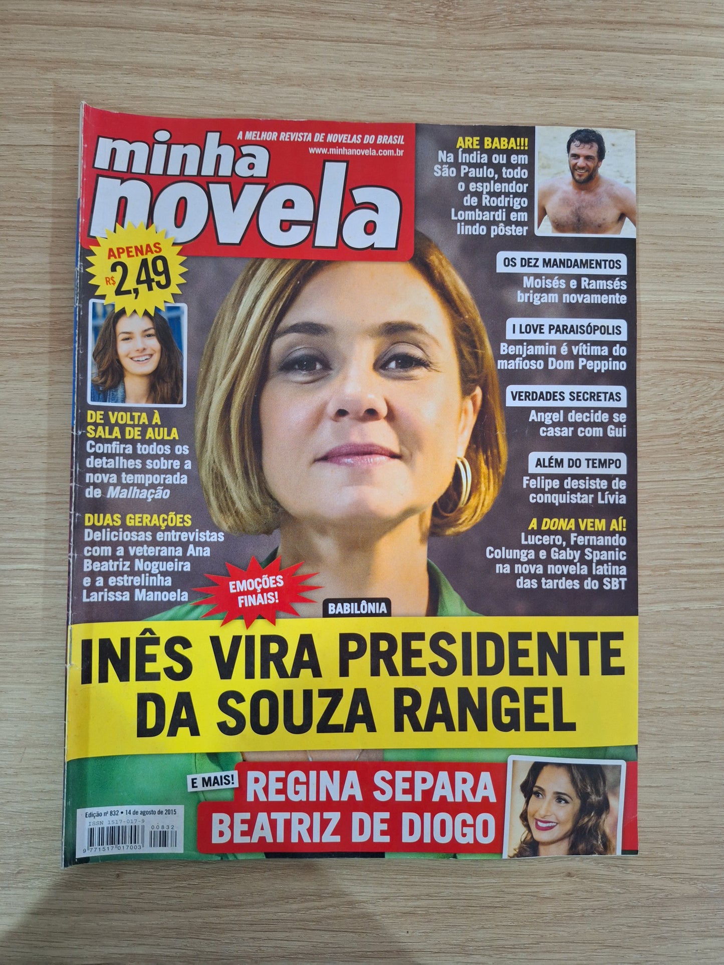 Revista Minha Novela N° 832 (2015)