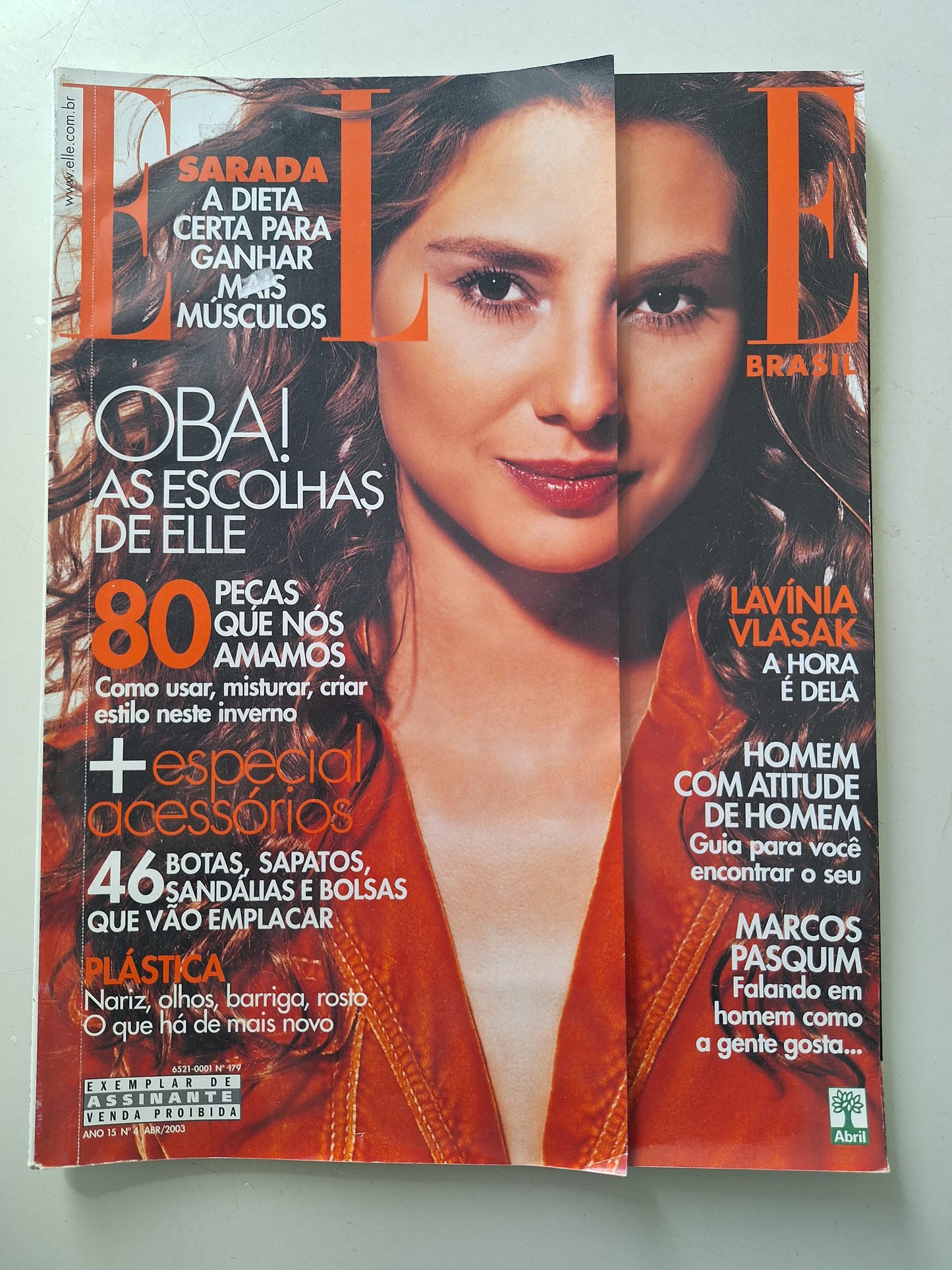 Revista Elle Brasil 179 (2003)