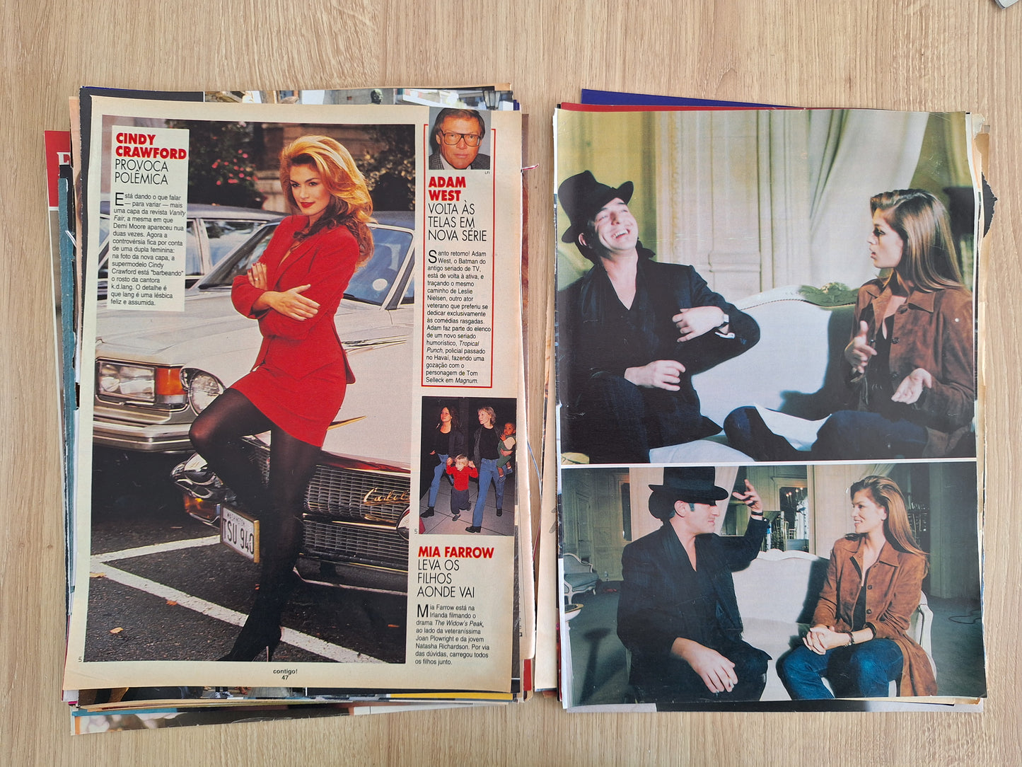 Cindy Crawford - Combo páginas avulsas