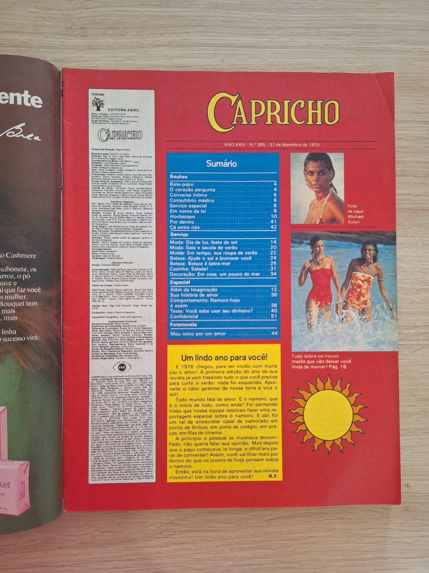 Revista Capricho 395 (1975)