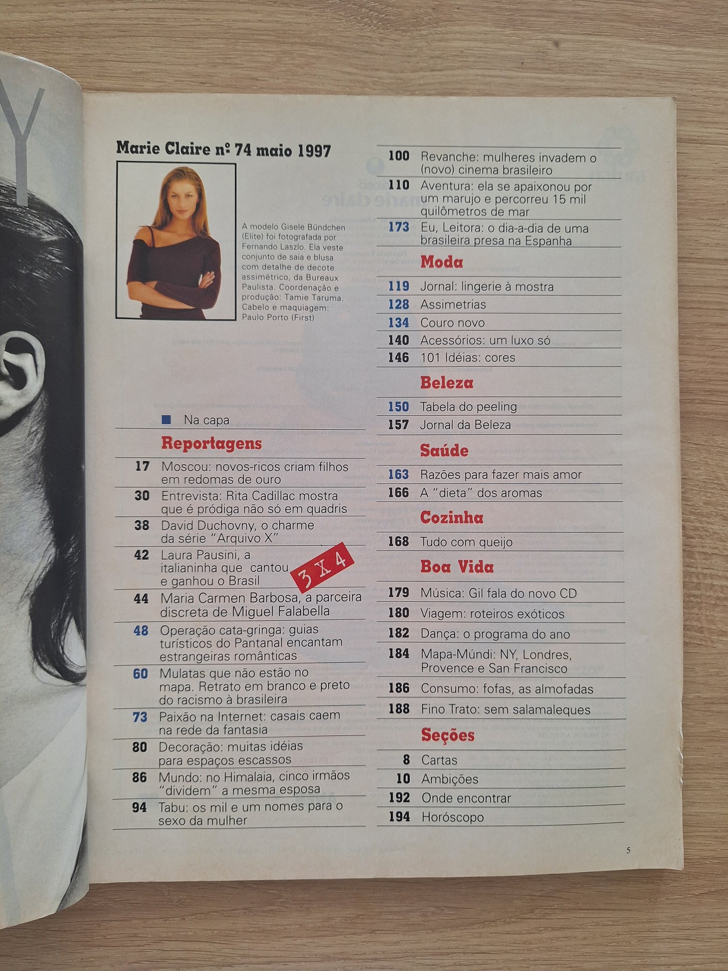 Marie Claire N° 74 (1997)