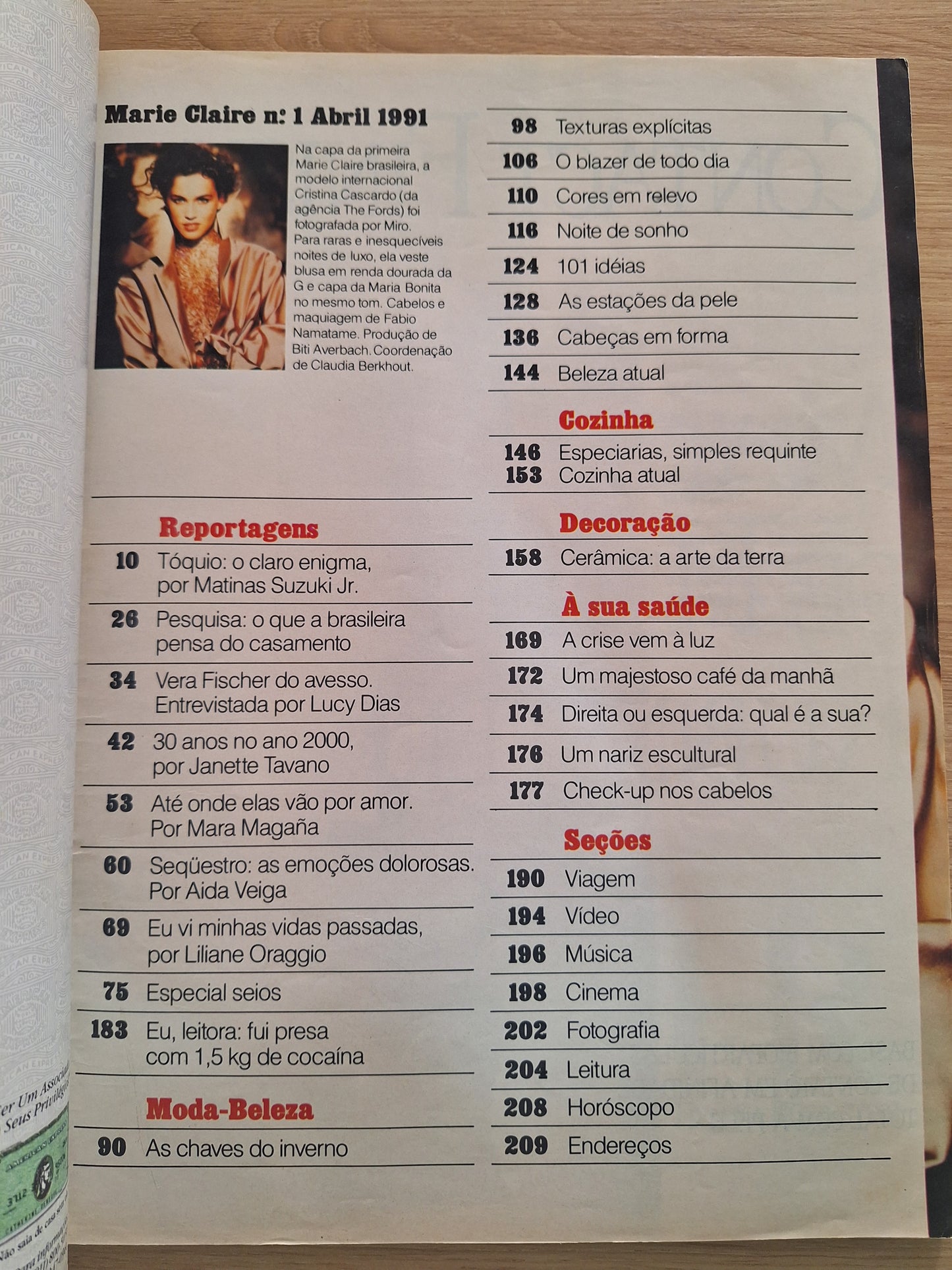 Marie Claire N° 01 (1991)
