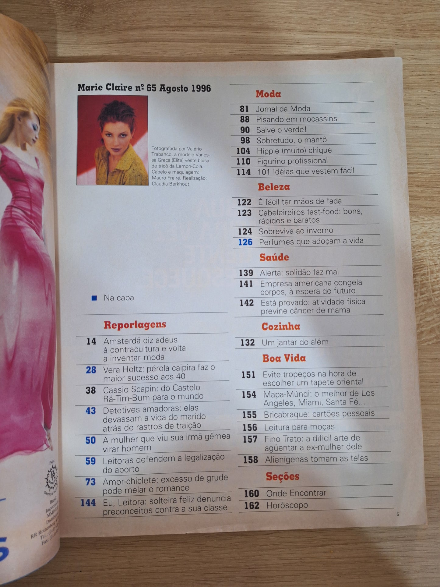 Marie Claire N° 65 (1996)