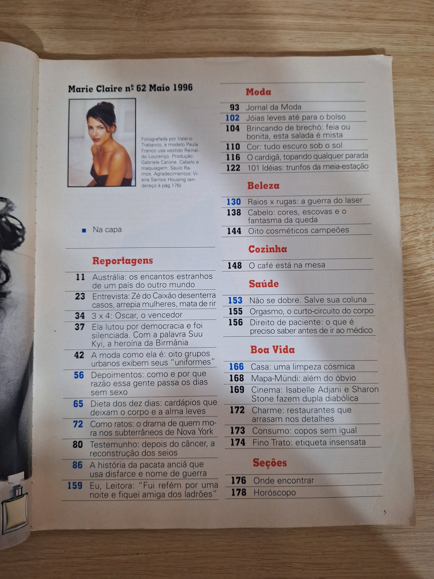 Marie Claire N° 62 (1996)