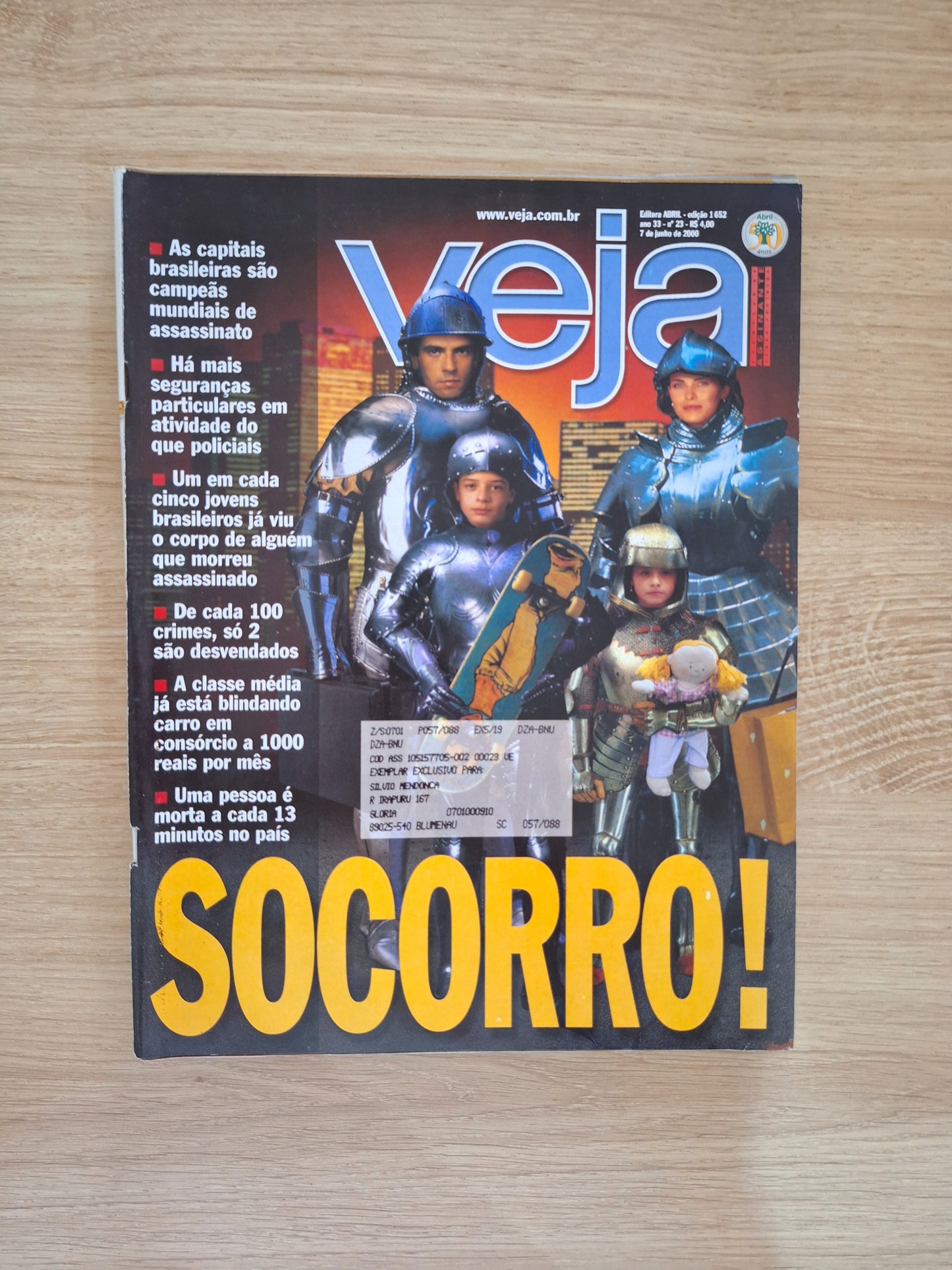 Revista Veja N° 1652