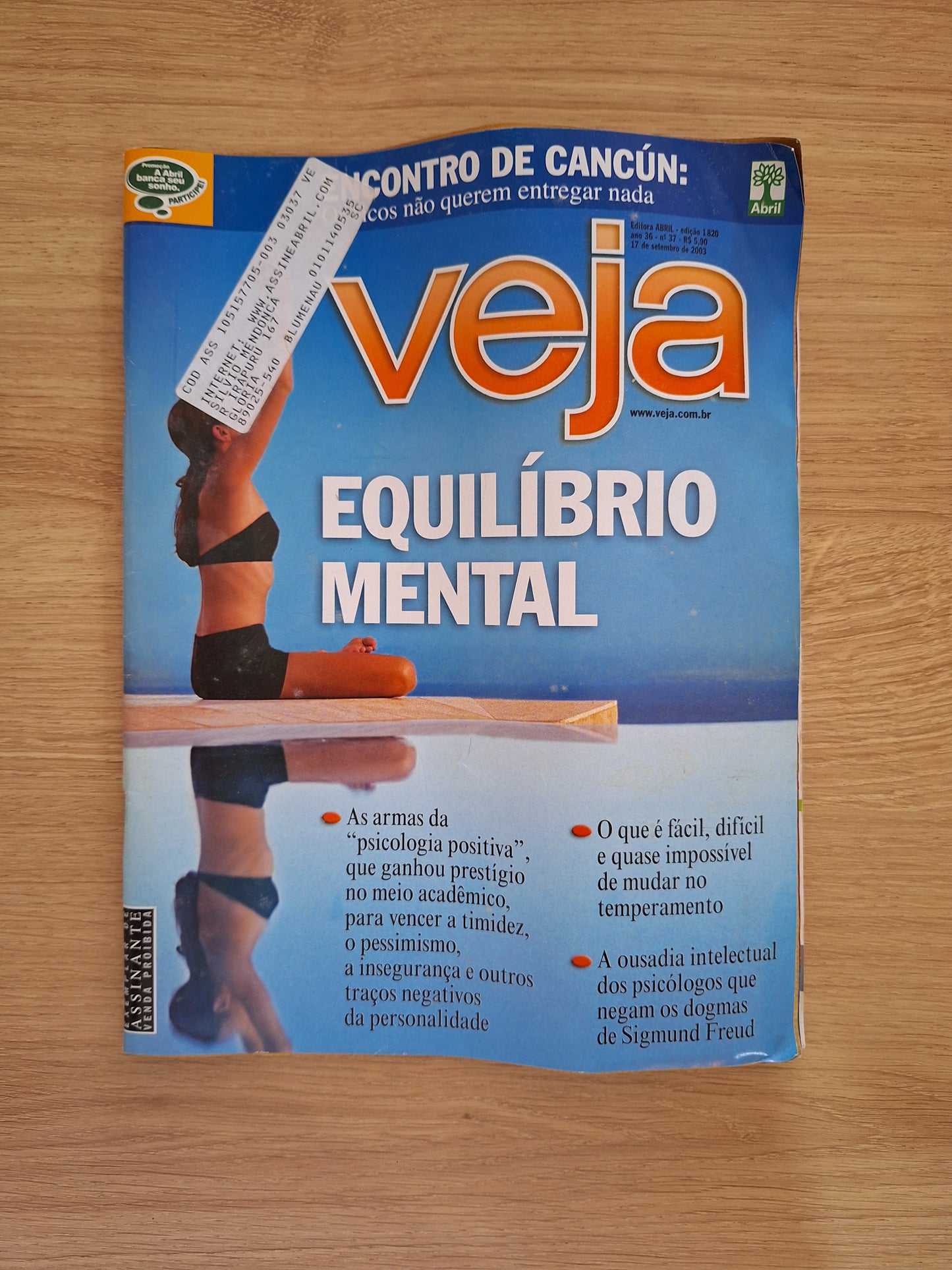 Revista Veja 1820 (2003)
