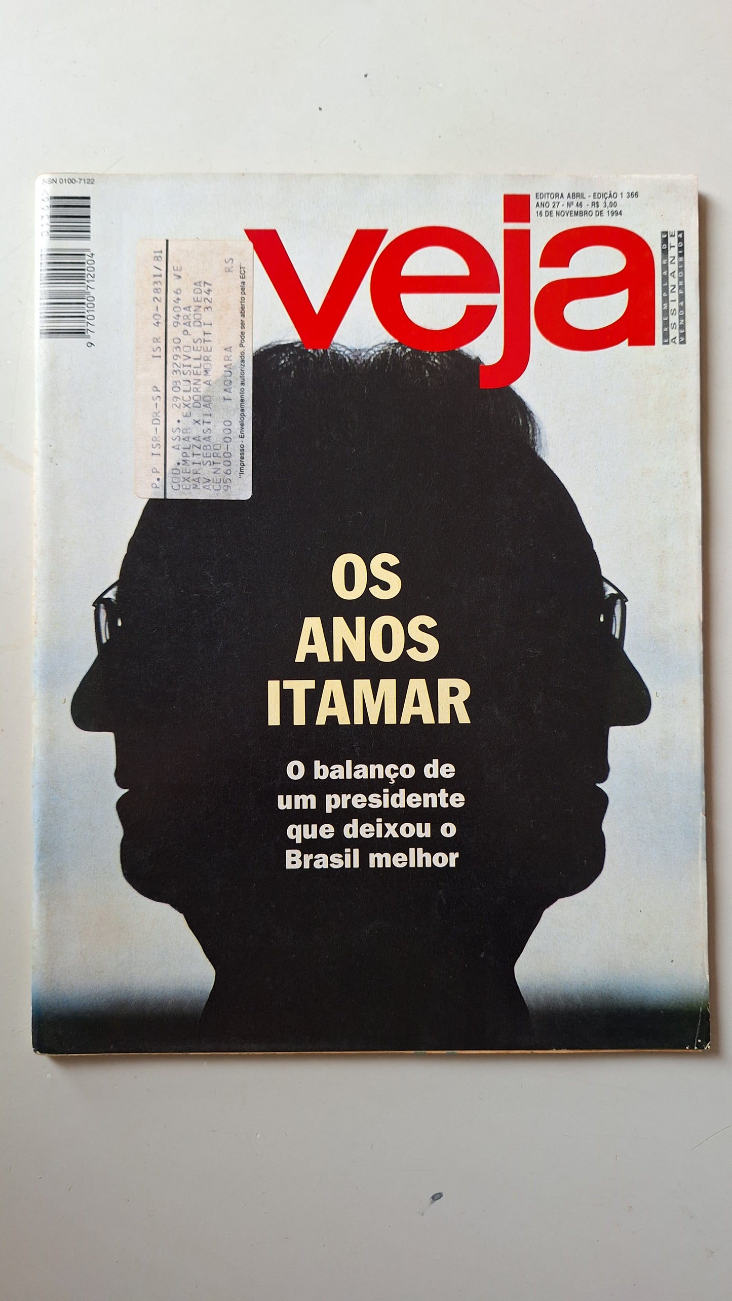 Revista Veja 1366