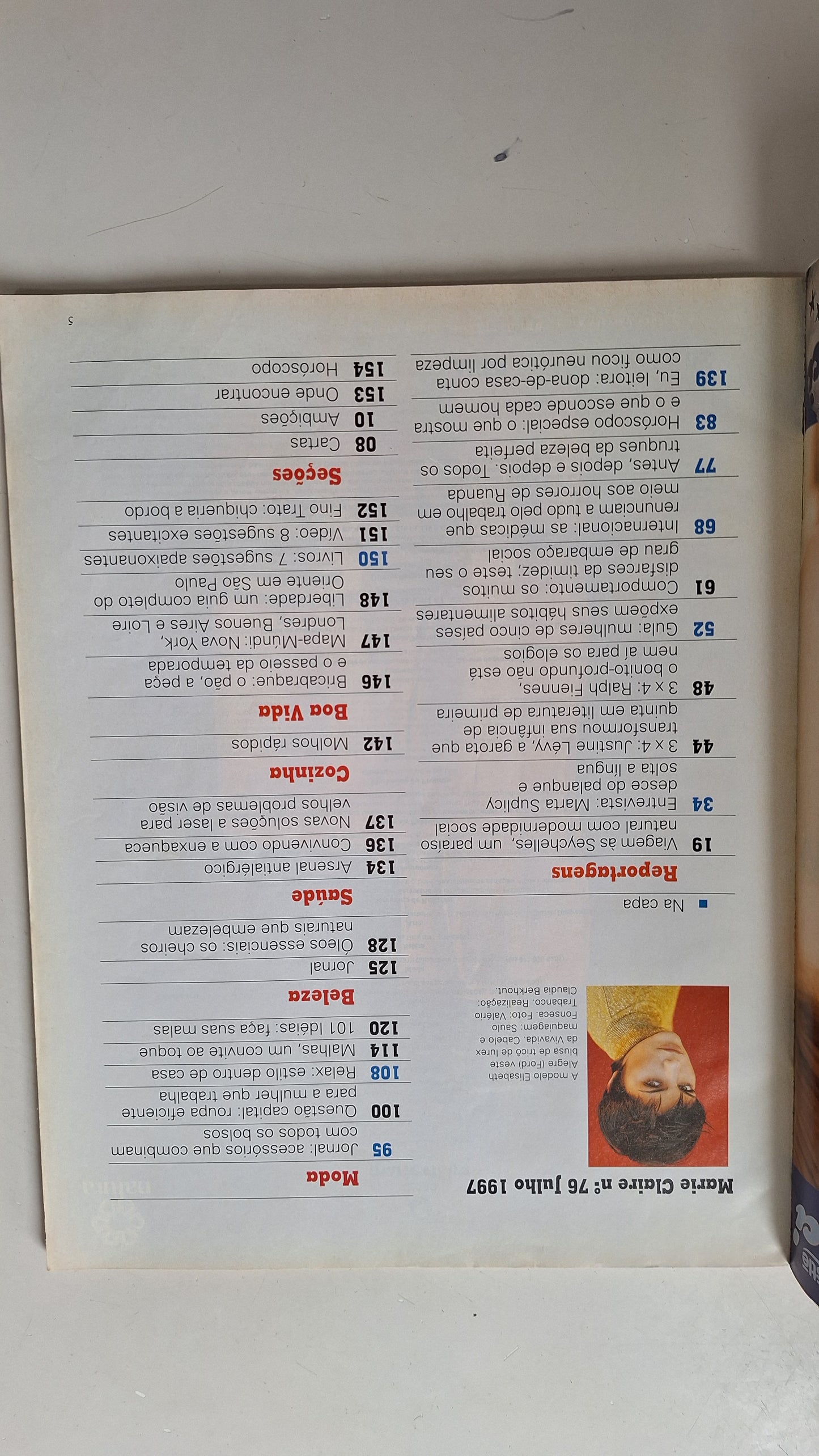 Marie Claire N° 76 (1997)
