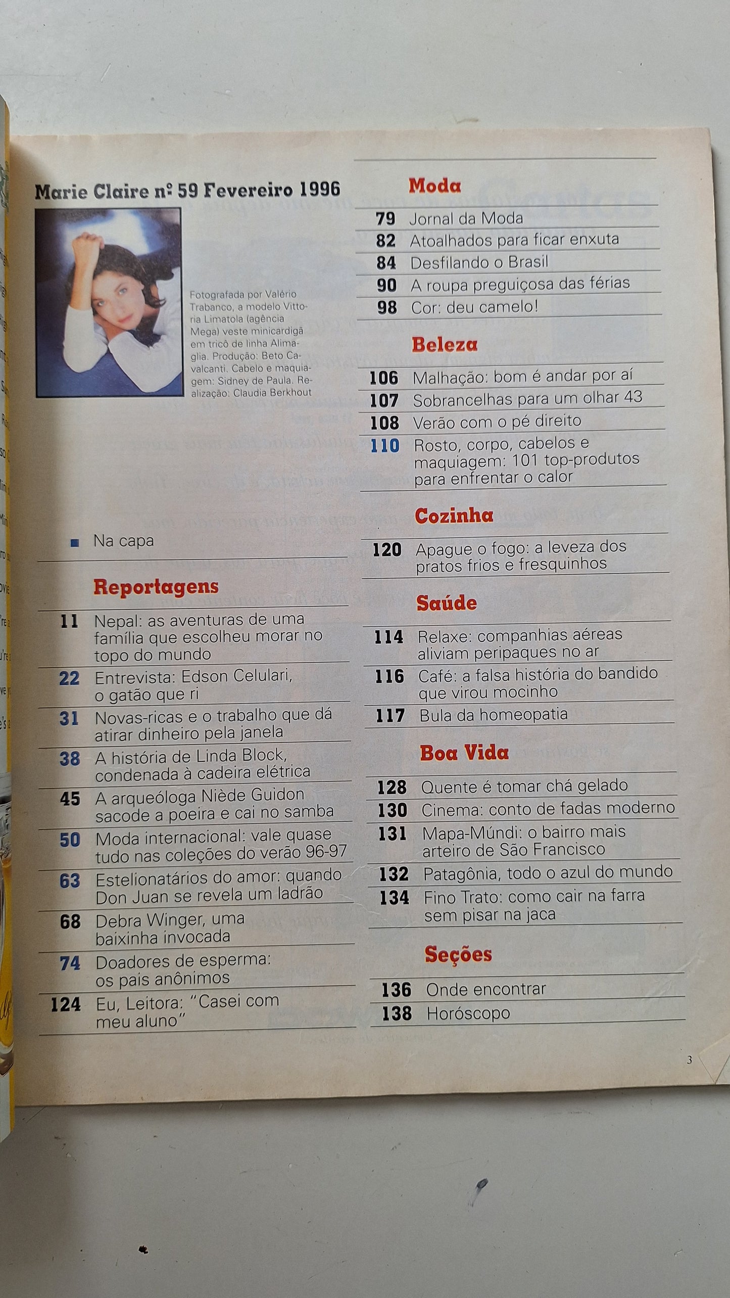 Marie Claire N° 59 (1996)