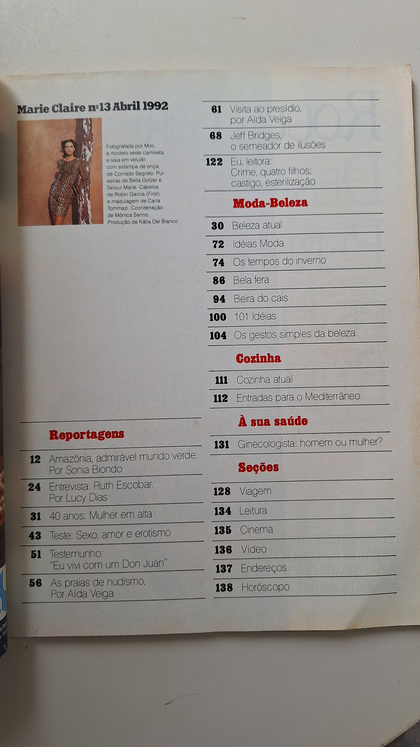Marie Claire N° 13 (1992)
