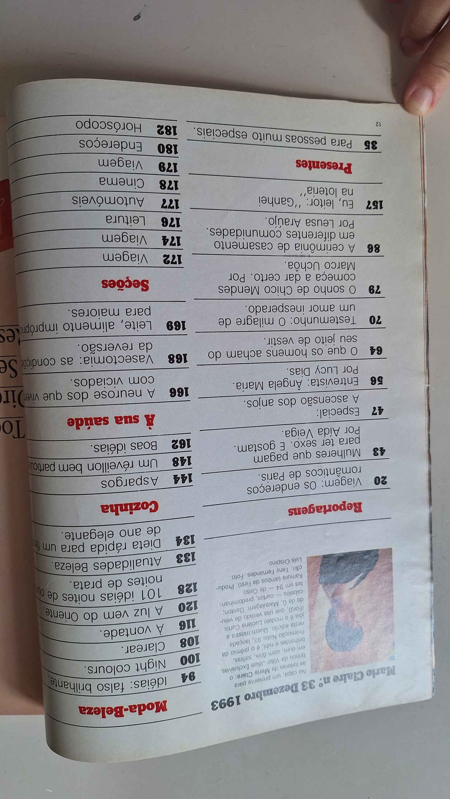 Marie Claire N° 33 (1993)
