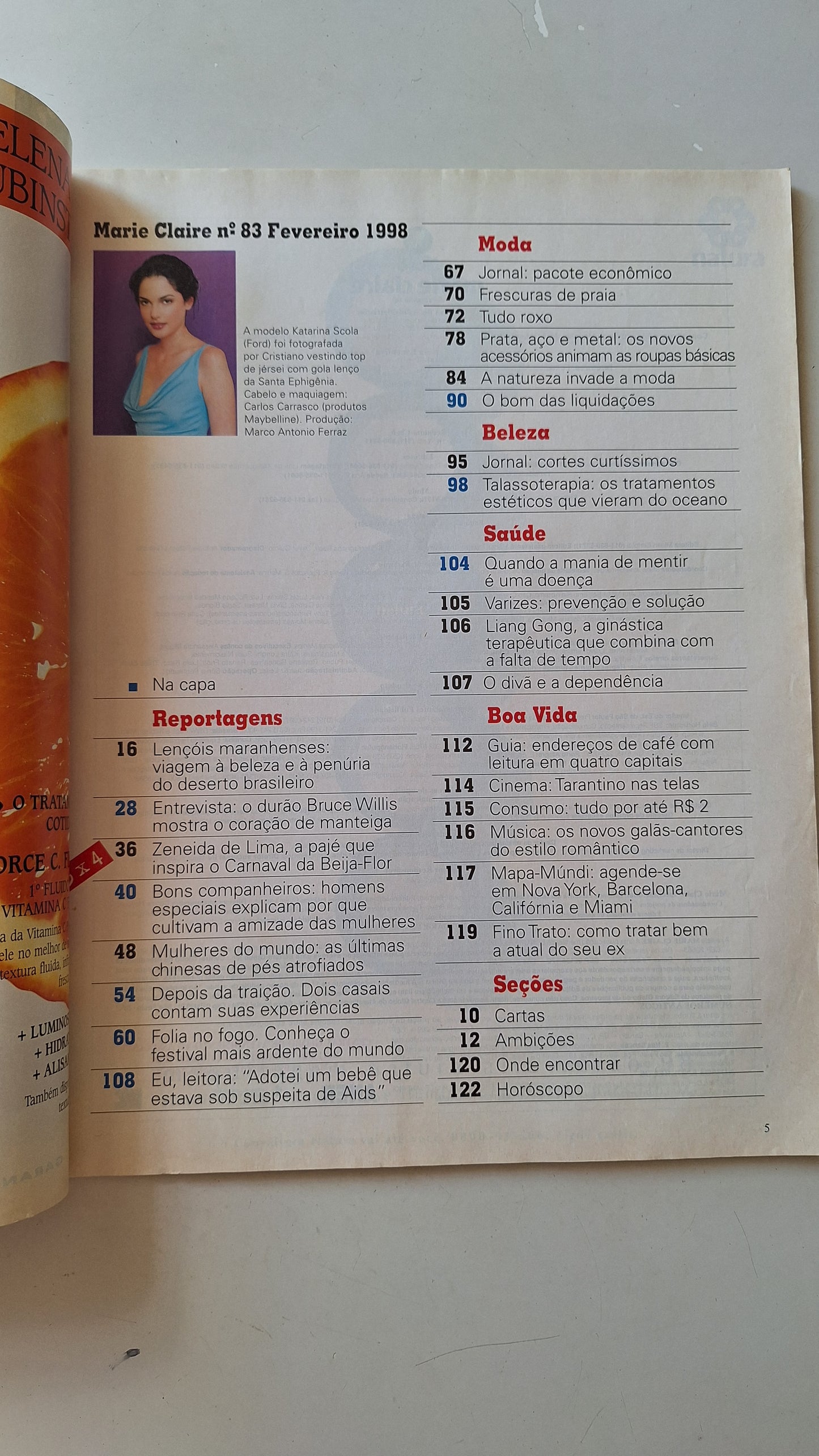 Marie Claire N° 83 (1998)