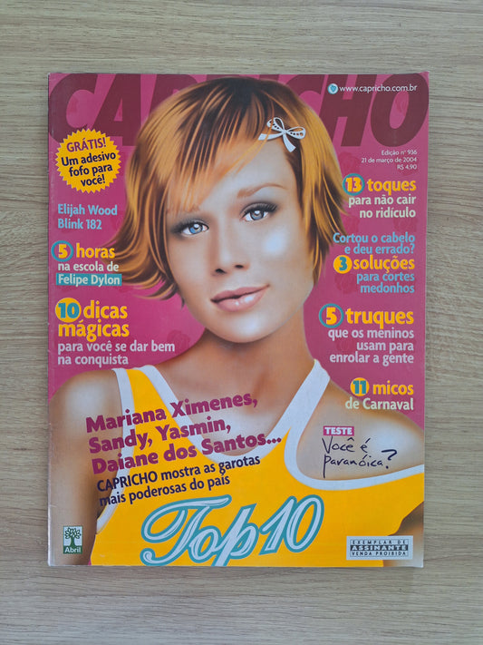 Revista Capricho N° 936 (2004)