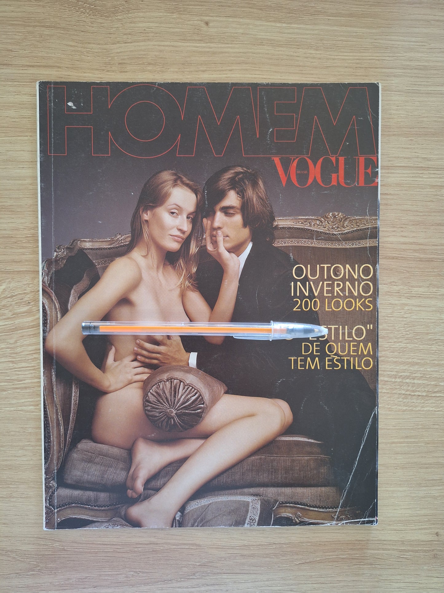 Revista Homem Vogue (2001)