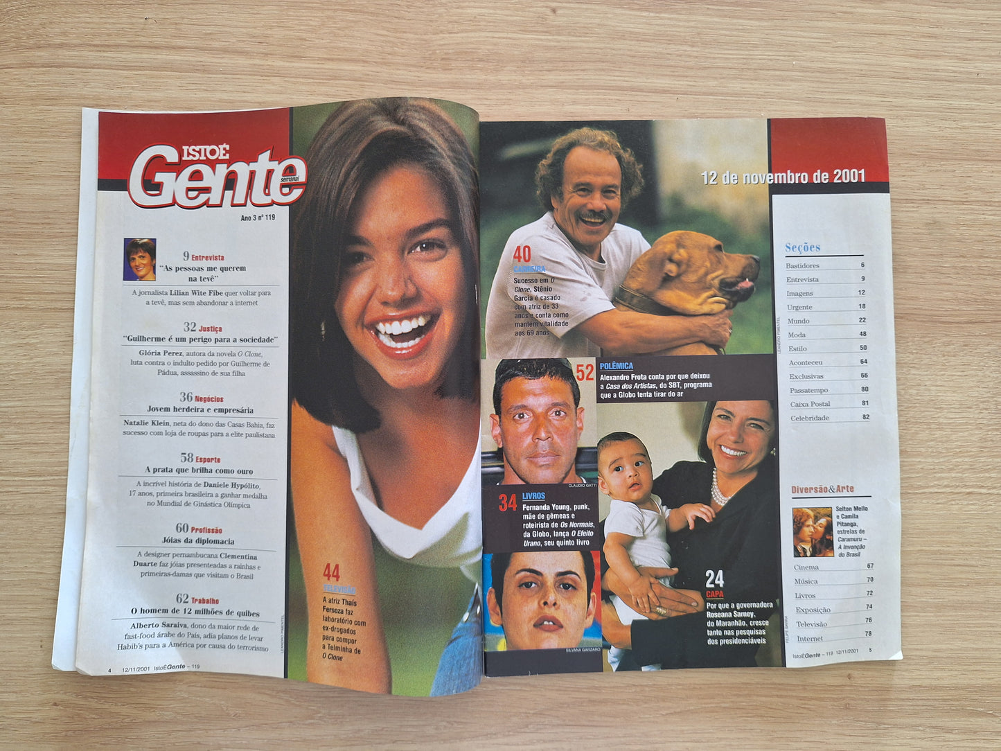 Revista Istoé Gente N° 119