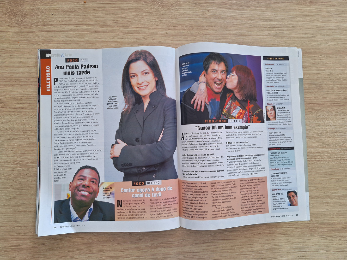Revista Istoé Gente N° 319