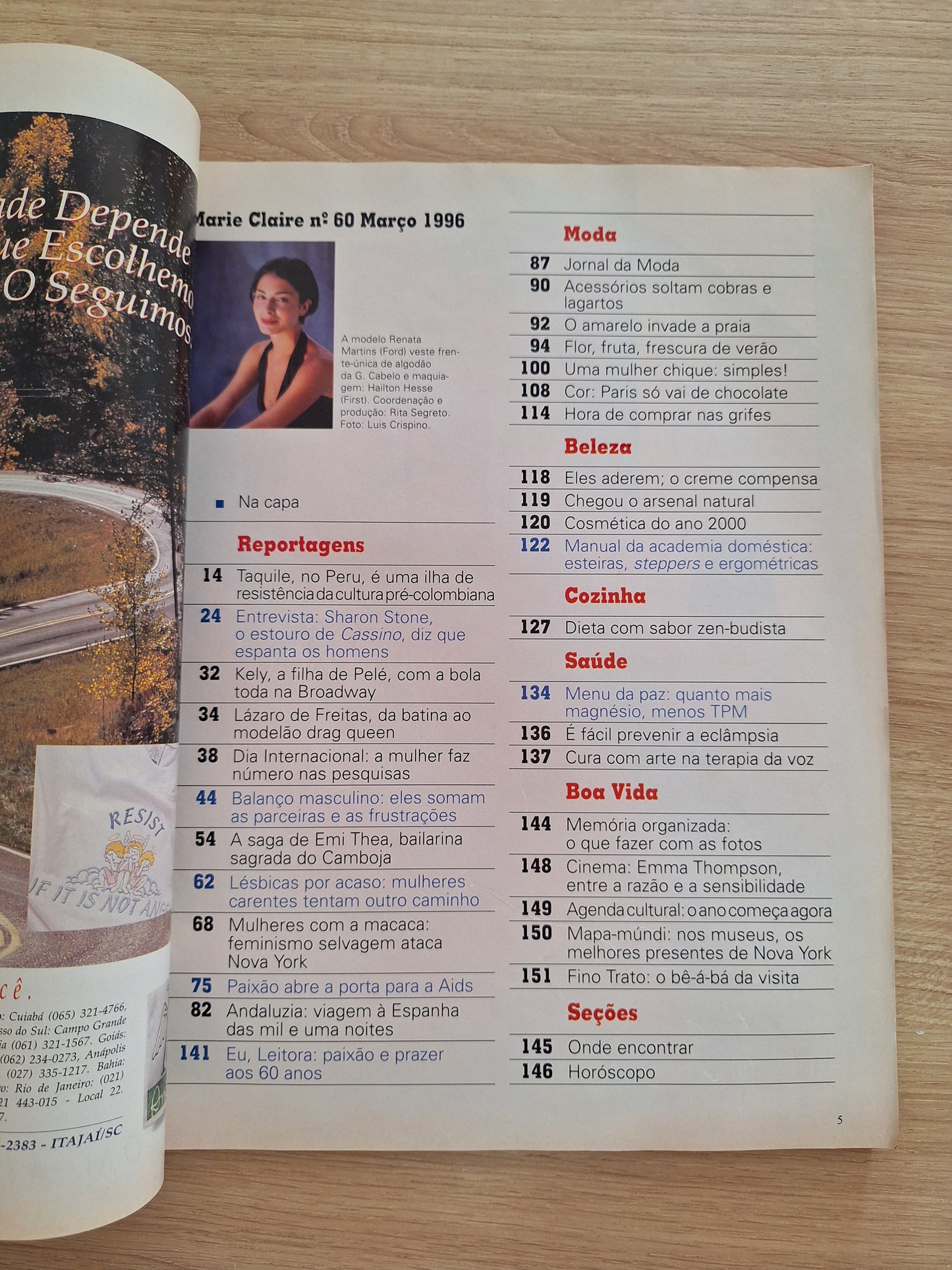 Revista Marie Claire 60 (1996)
