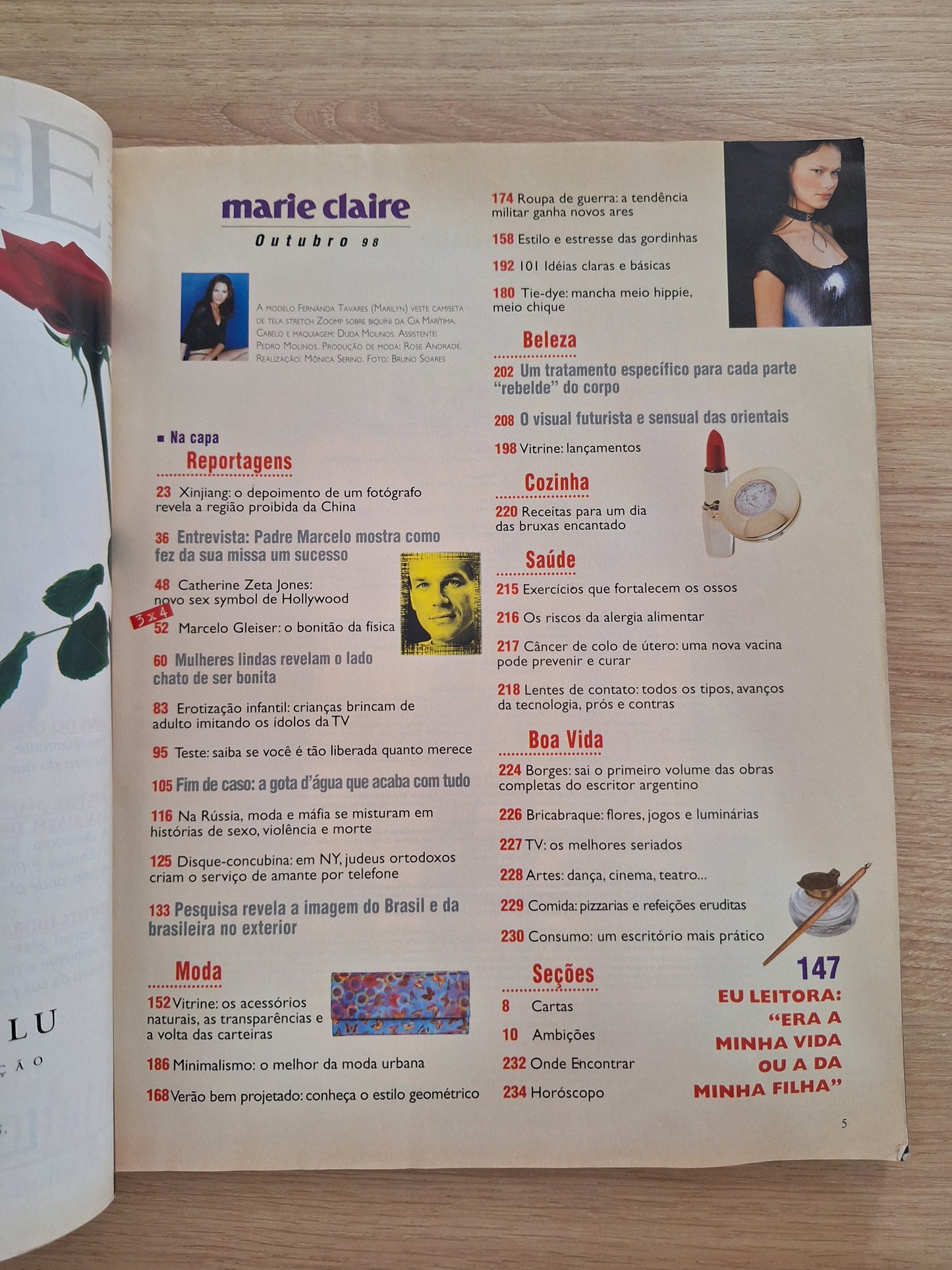 Revista Marie Claire 91 (1998)