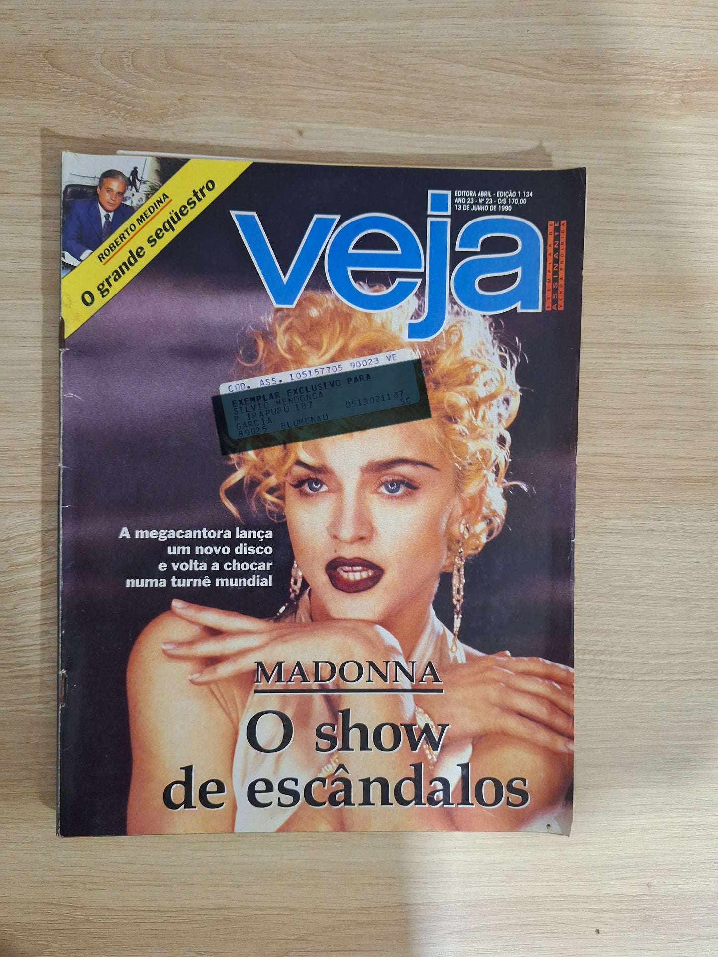 Revista Veja 1134 (1990)