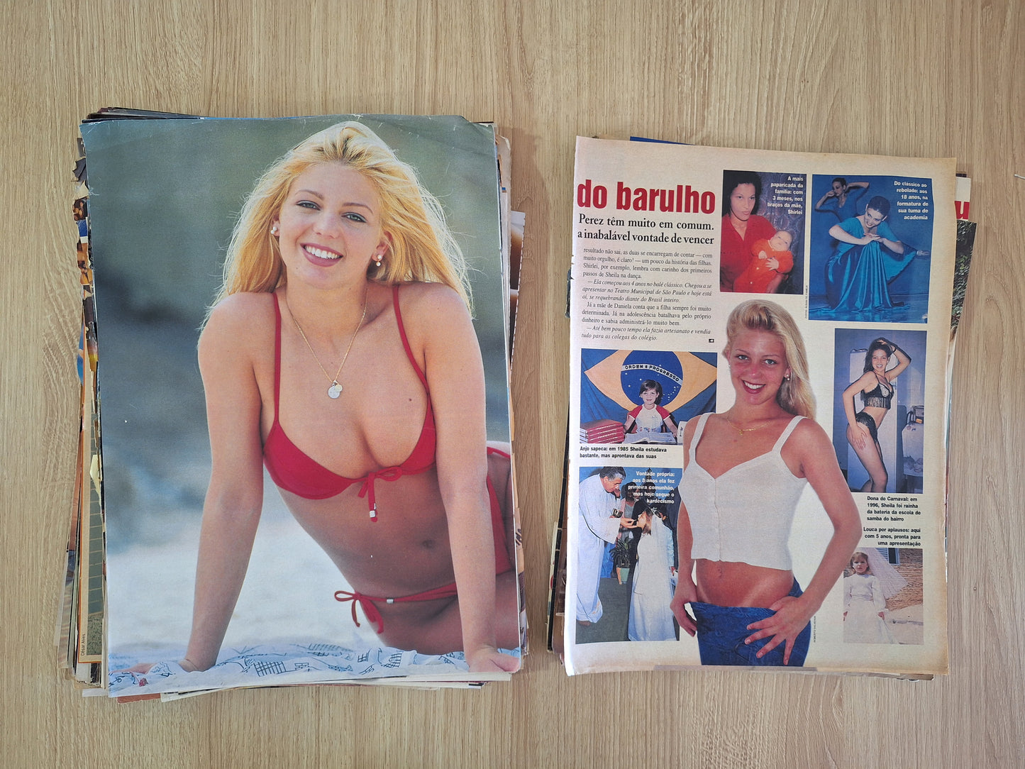 Sheila Mello Material de revistas