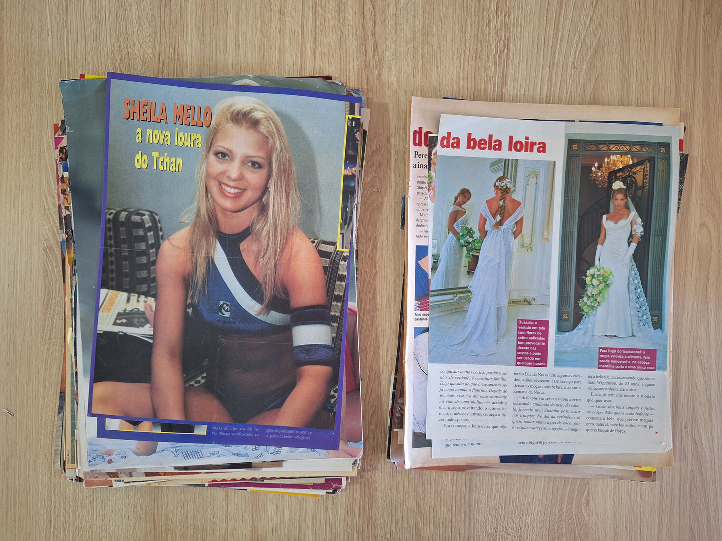 Sheila Mello Material de revistas