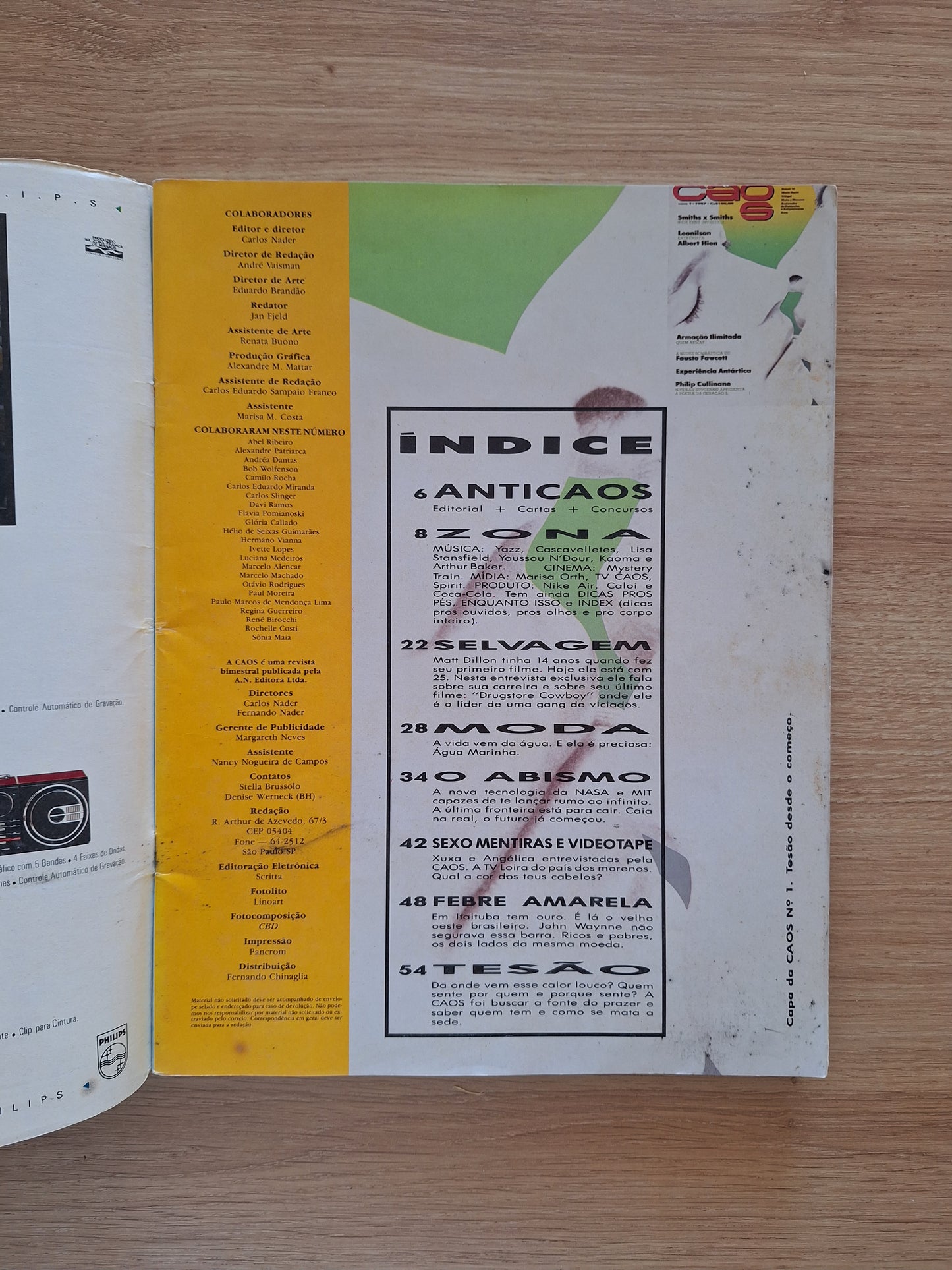 Revista Caos N° 09 (1990)
