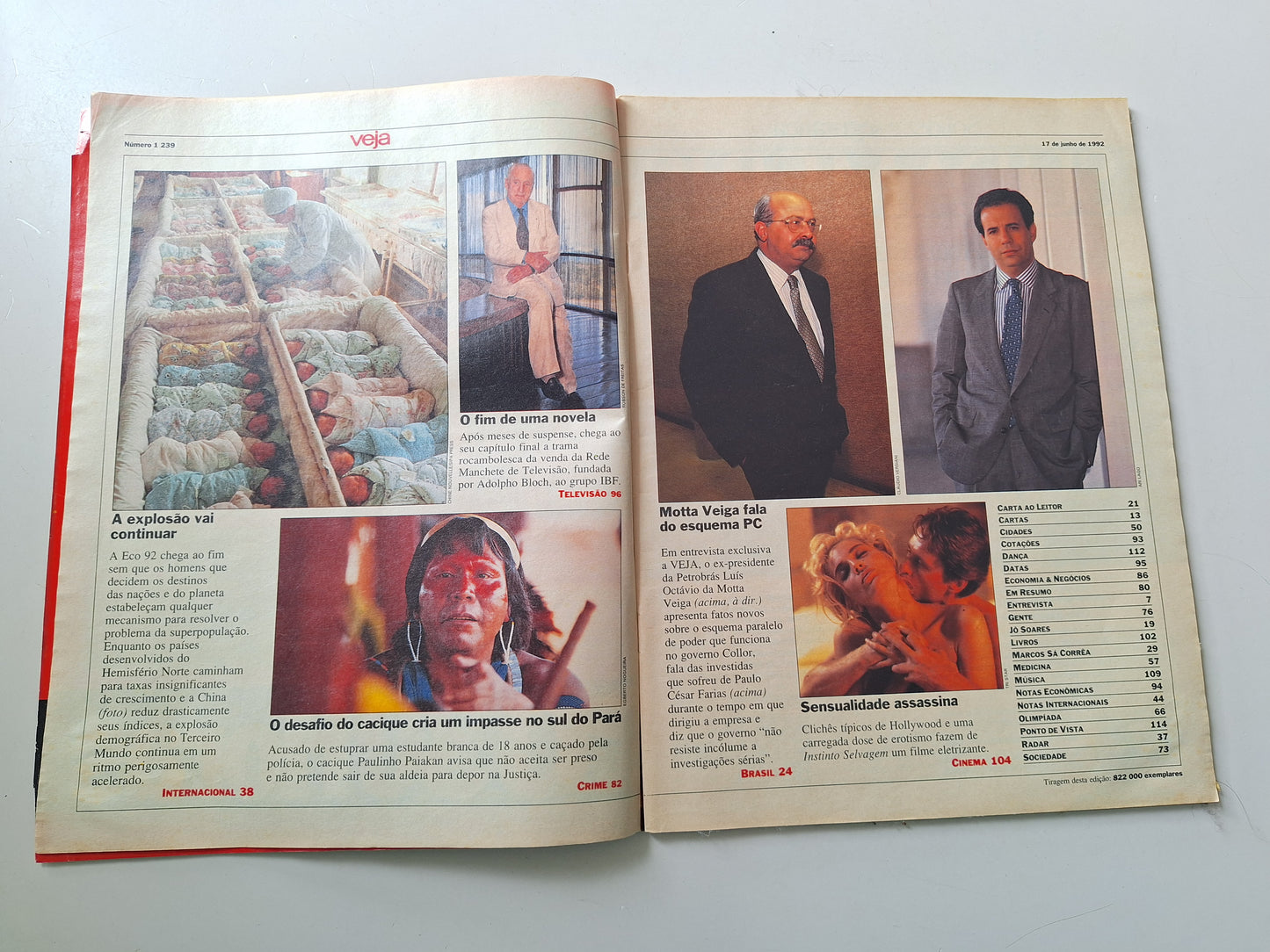 Revista Veja N° 1239